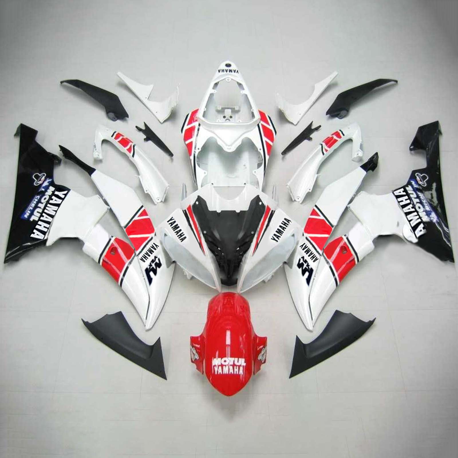 2008-2016 Yamaha YZF 600 R6 Injection Fairing Kit Bodywork Plastic ABS #103