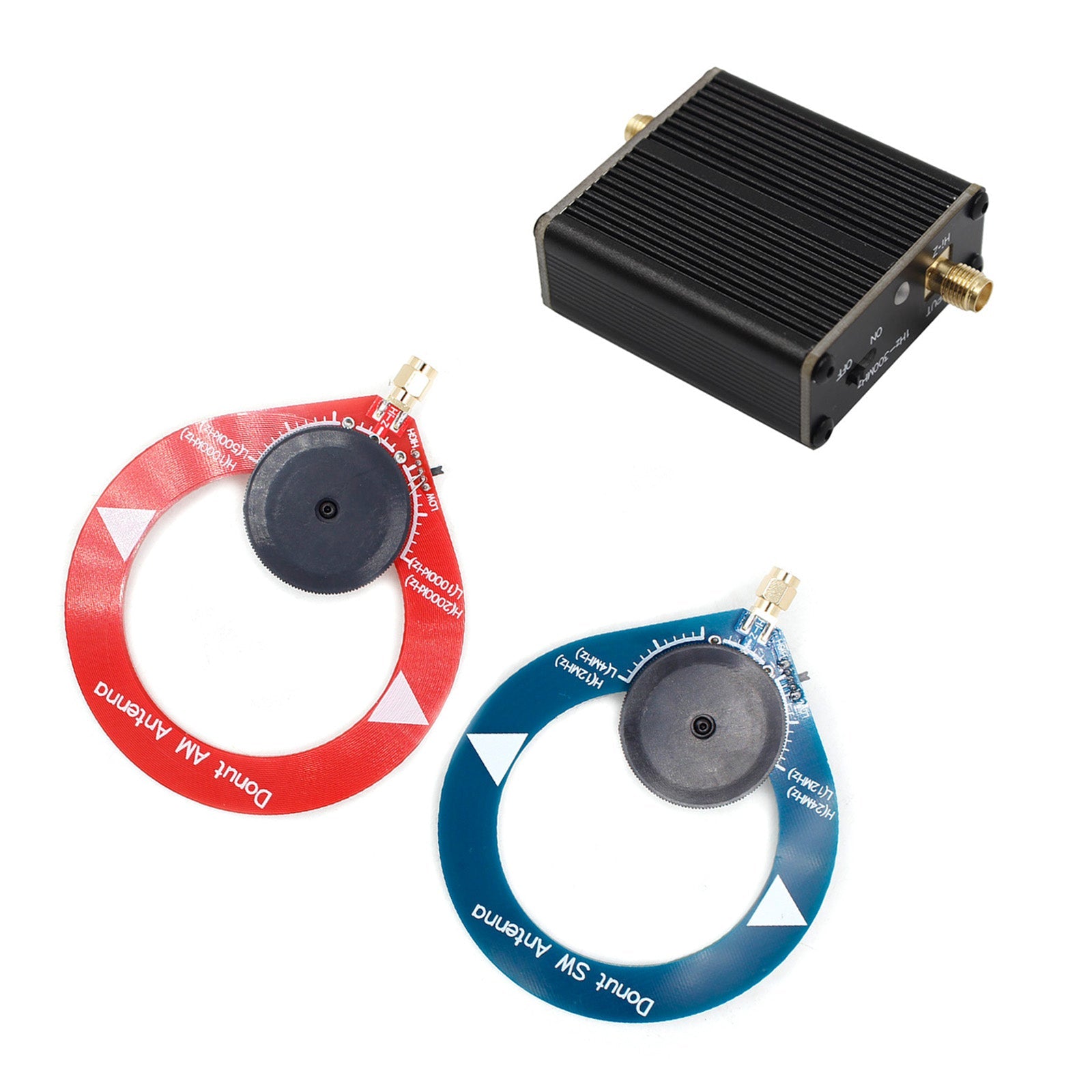 Amplificateur haute impédance pour talkie-walkie SDR Donut AM MW/SW, antenne HackRF One