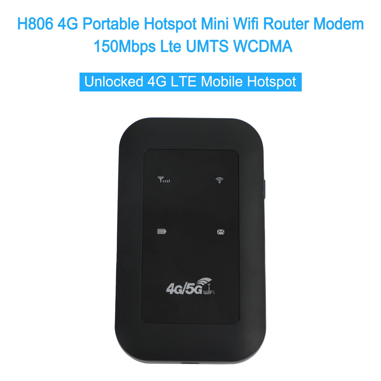 H806 4G LTE UMTS WCDMA Hotspot draadloze router WiFi mobiel breedbandmodem