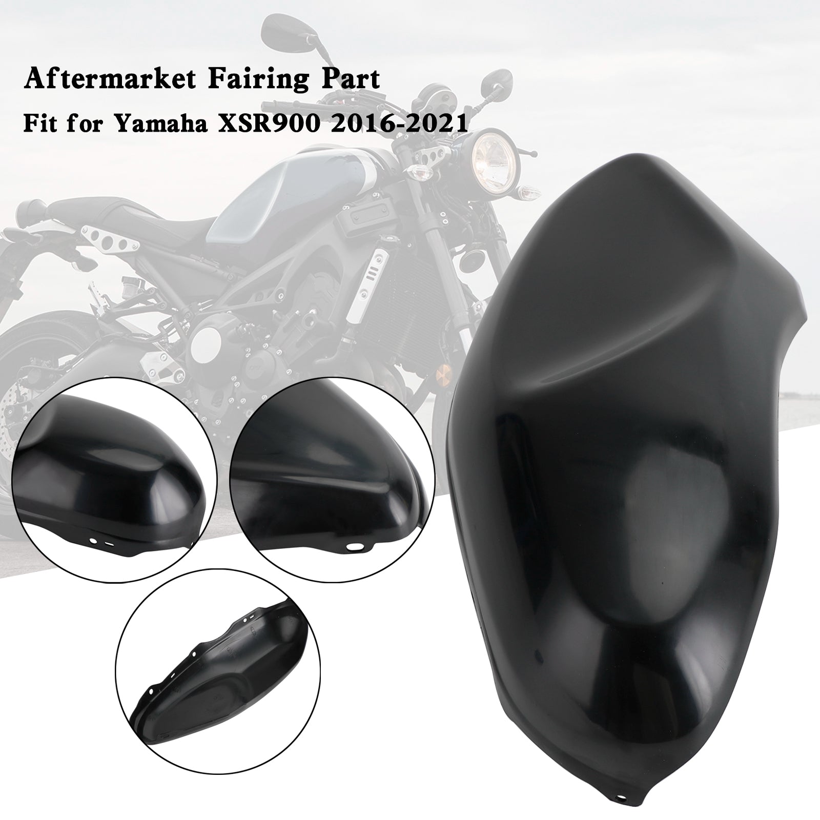 Yamaha XSR900 2016-2021 Carénage de carrosserie Moulage par injection non peint