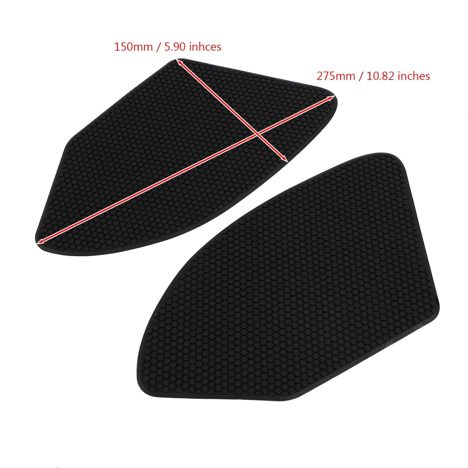 Paar Tank Side Protector Grip Fit voor Suzuki GSXR1000 L7 L8 L9 2017-2019 Generiek