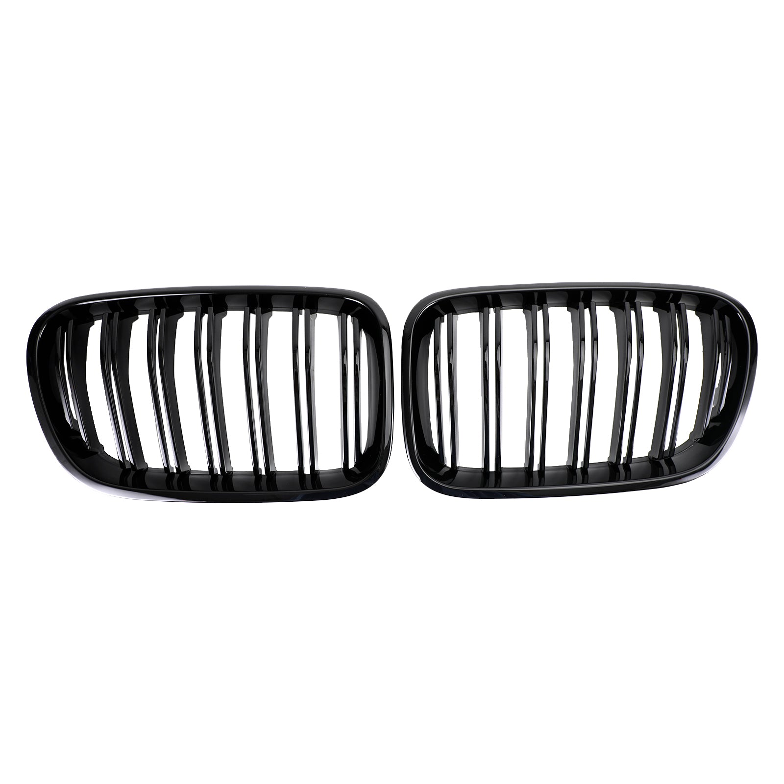 2011-2014 BMW X3 F25 Dual Line Glanzend Zwart Voorbumper Niergrille Grill