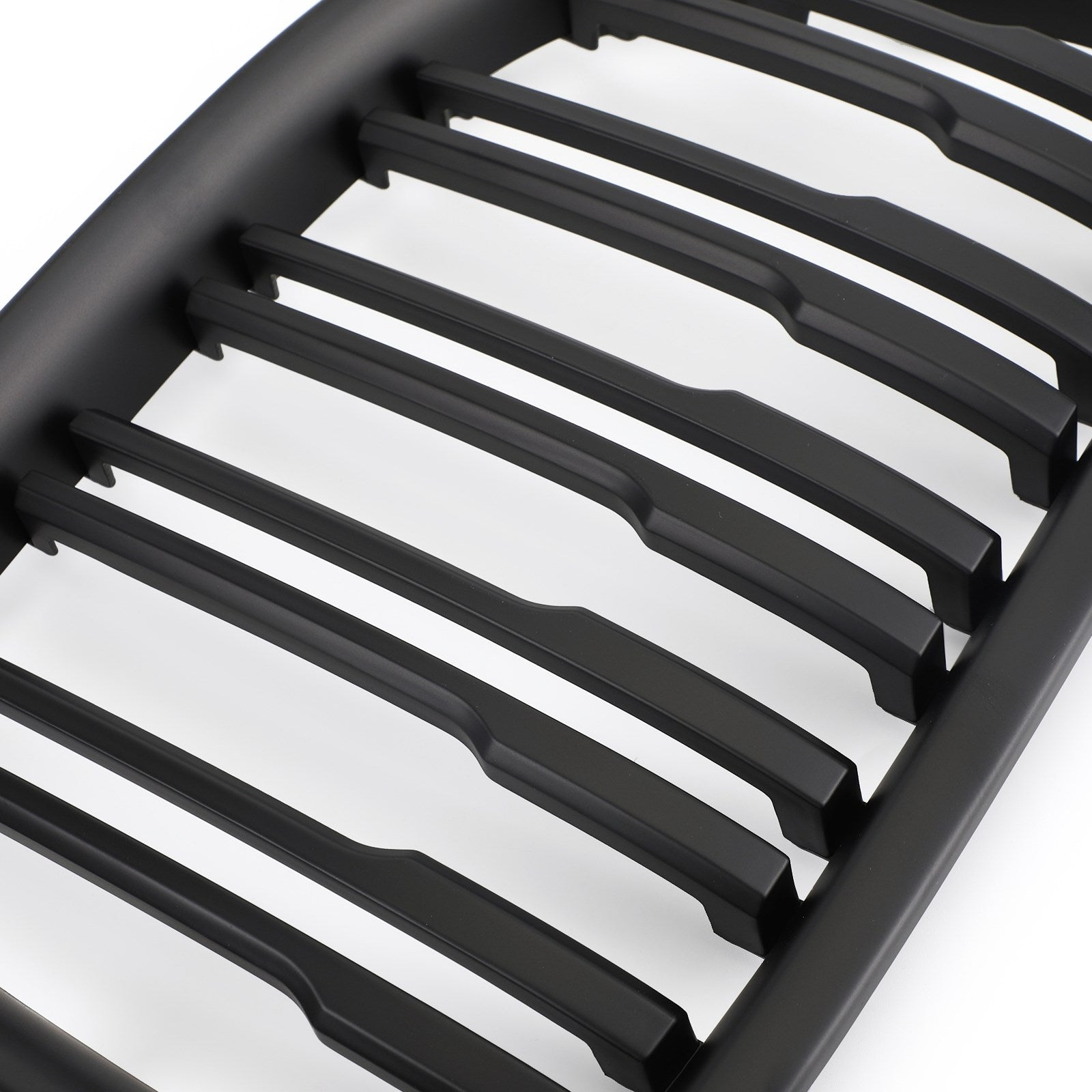 2009-2014 BMW X1 E84 Dual Slats Front Hood Kidney Grill Grille Matt Black/Gloss Black 51112993305 51112993306 51112993307 51112993308 51117347669 51117347670 Generic