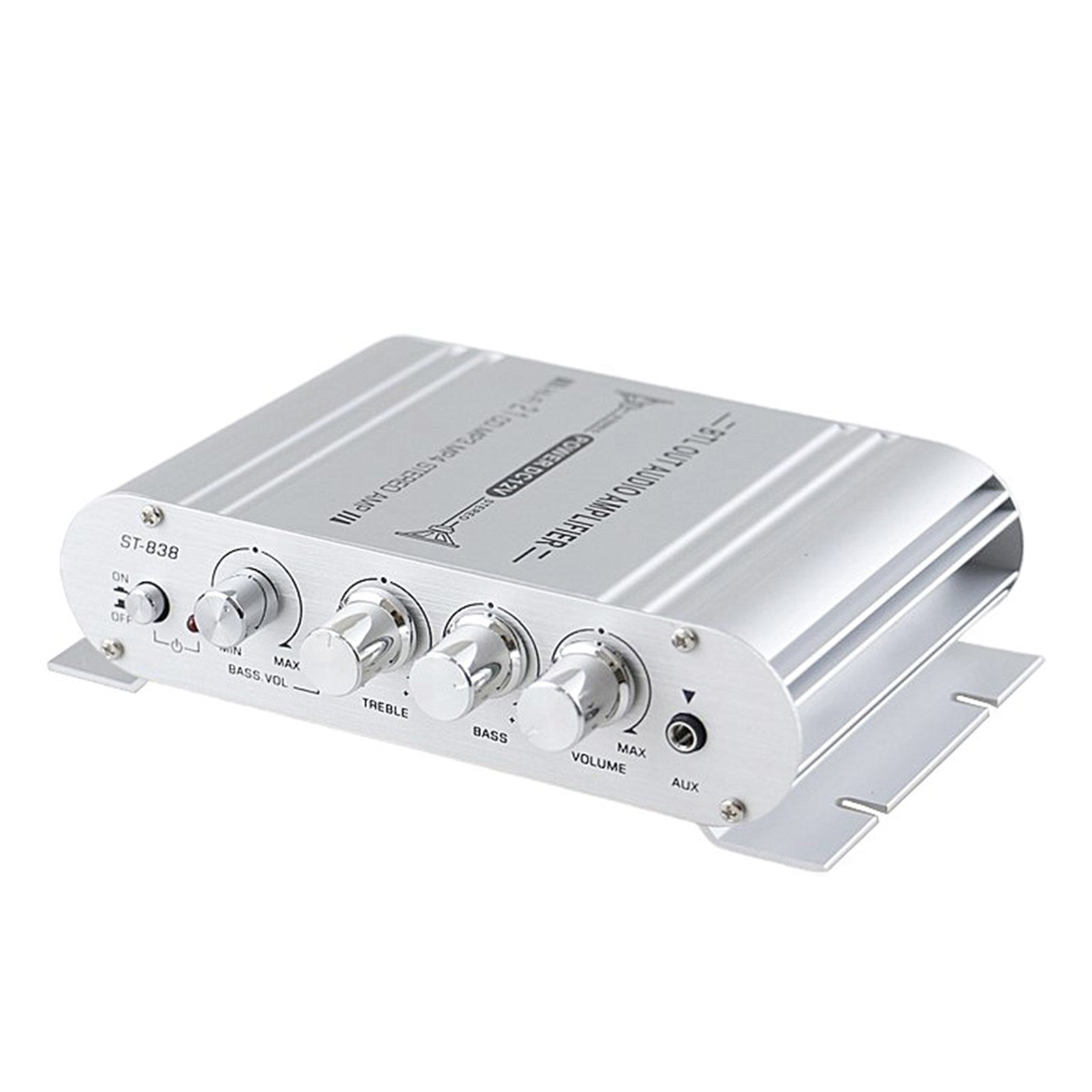12V 2.1 canaux 400 WATTS amplificateur stéréo Audio de voiture MP3 Booster Radio HiFi