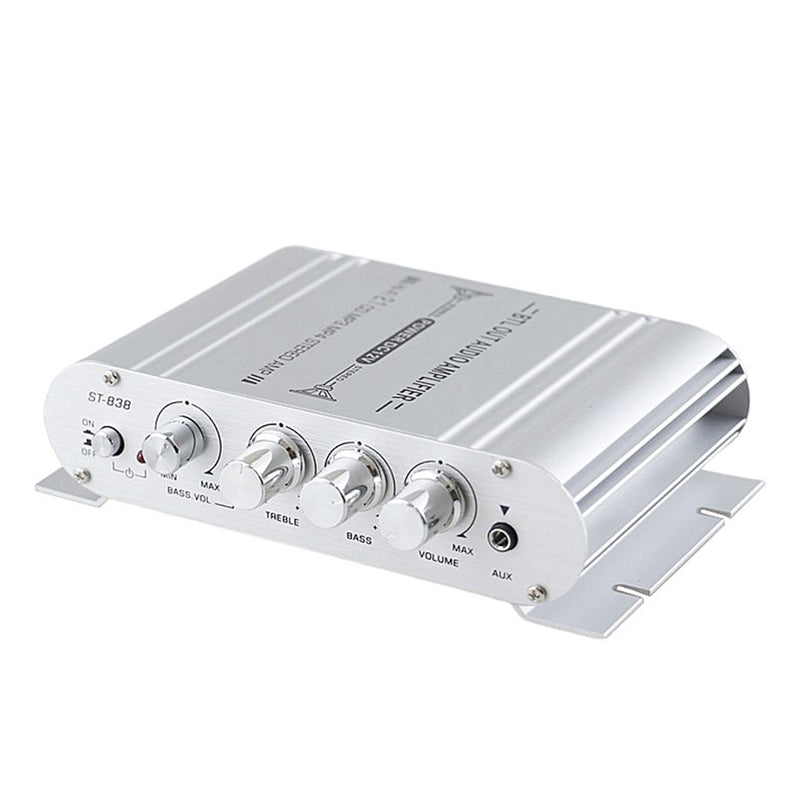 12V 2.1Channels 400 WATTS Car Audio Stereo Amplifier MP3 Radio Booster HiFi