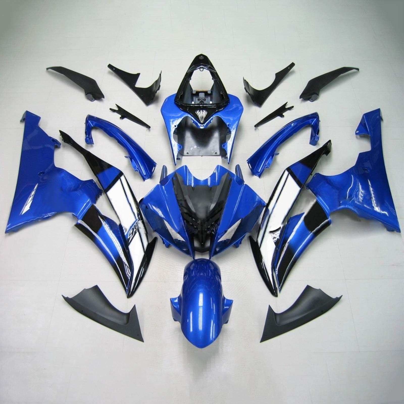 2008-2016 Yamaha YZF 600 R6 Injection Fairing Kit Bodywork Plastic ABS #152