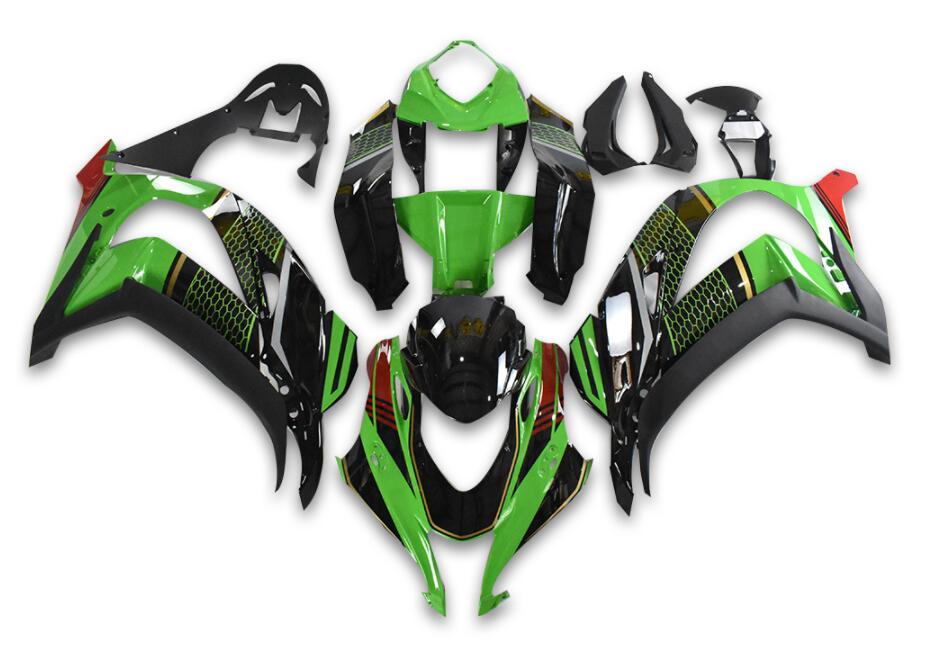 2021-2024 Kawasaki ZX-10R ZX10R Amotopart Injection Fairing Kit Kawasaki ABS #101