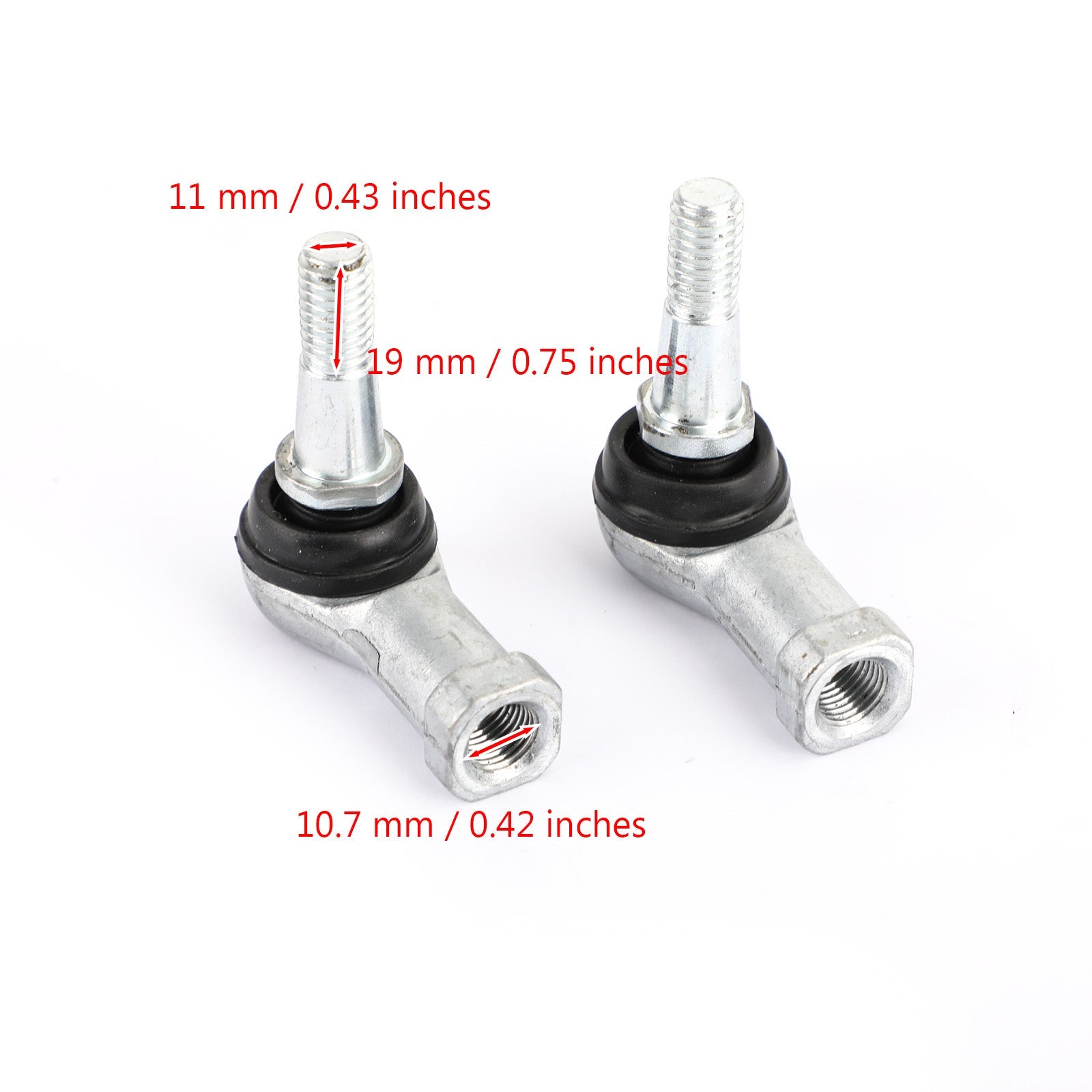 Tie Rod Ends fit for EZGO TXT Gas / Electric Golf Carts 70902-G01 70902-G02 Generic