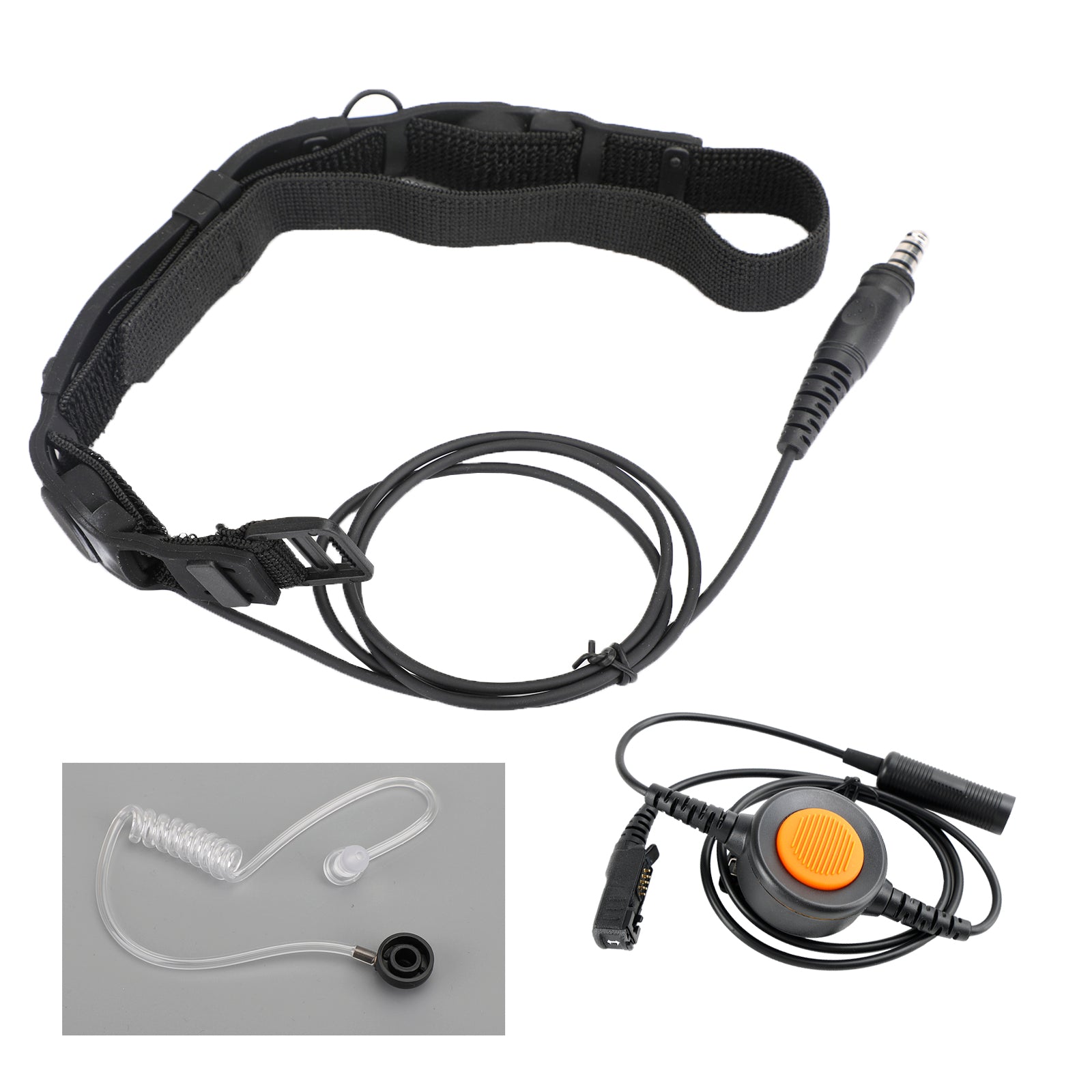 7.1mm Plug Tactical Throat Tube Headset 6-Pin U94 PTT For E8600/8608 IMTP3100