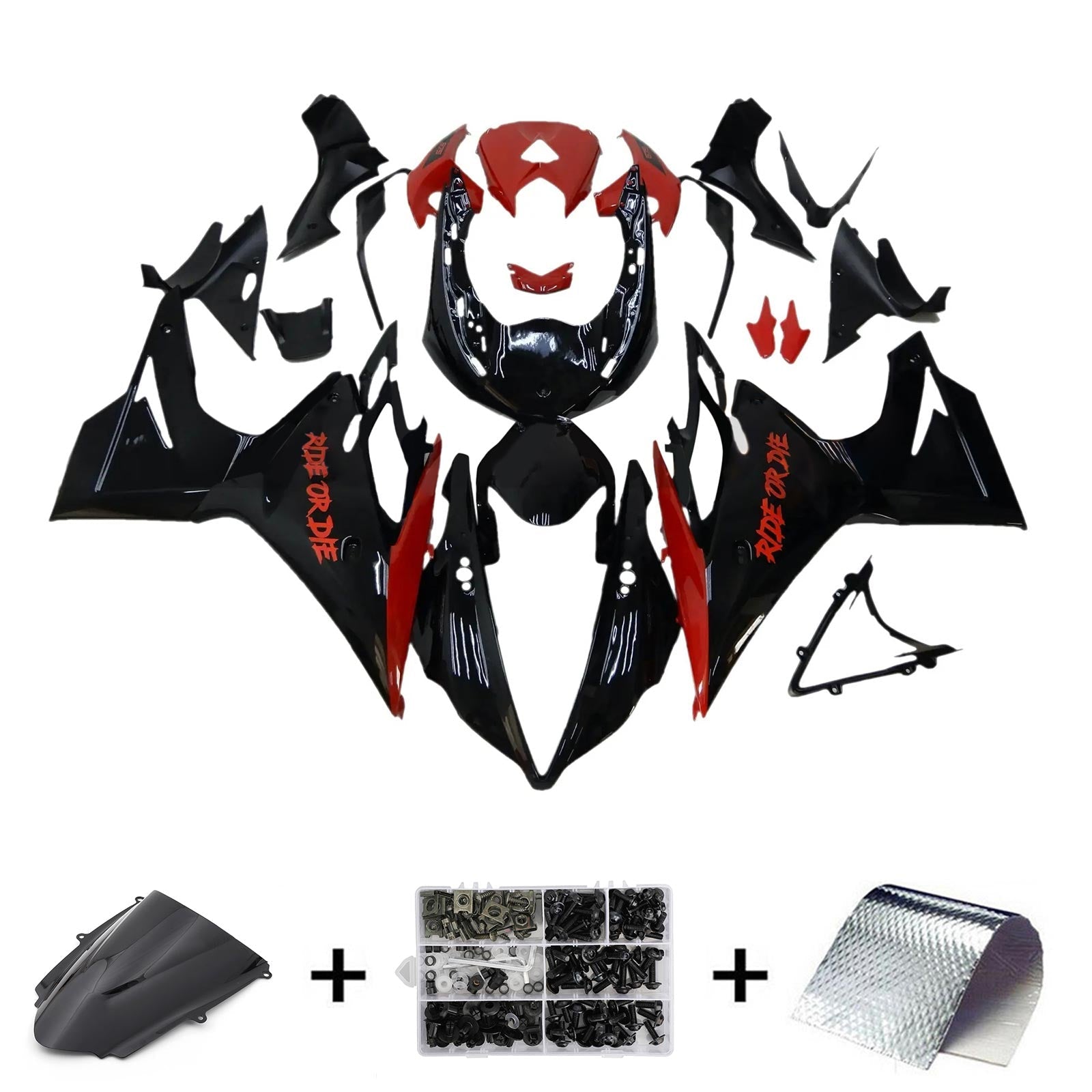 2013-2016 Triumph Daytona 675 Fairing Kit Bodywork Plastic ABS