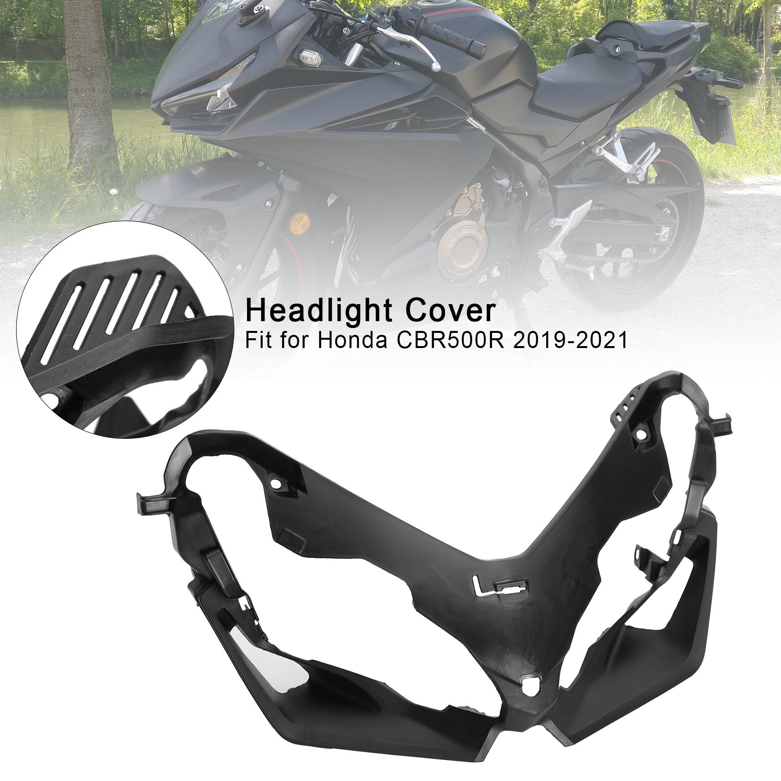 Honda CBR500R 2019-2021 Kit de carénage moulage par injection carrosserie non peinte générique