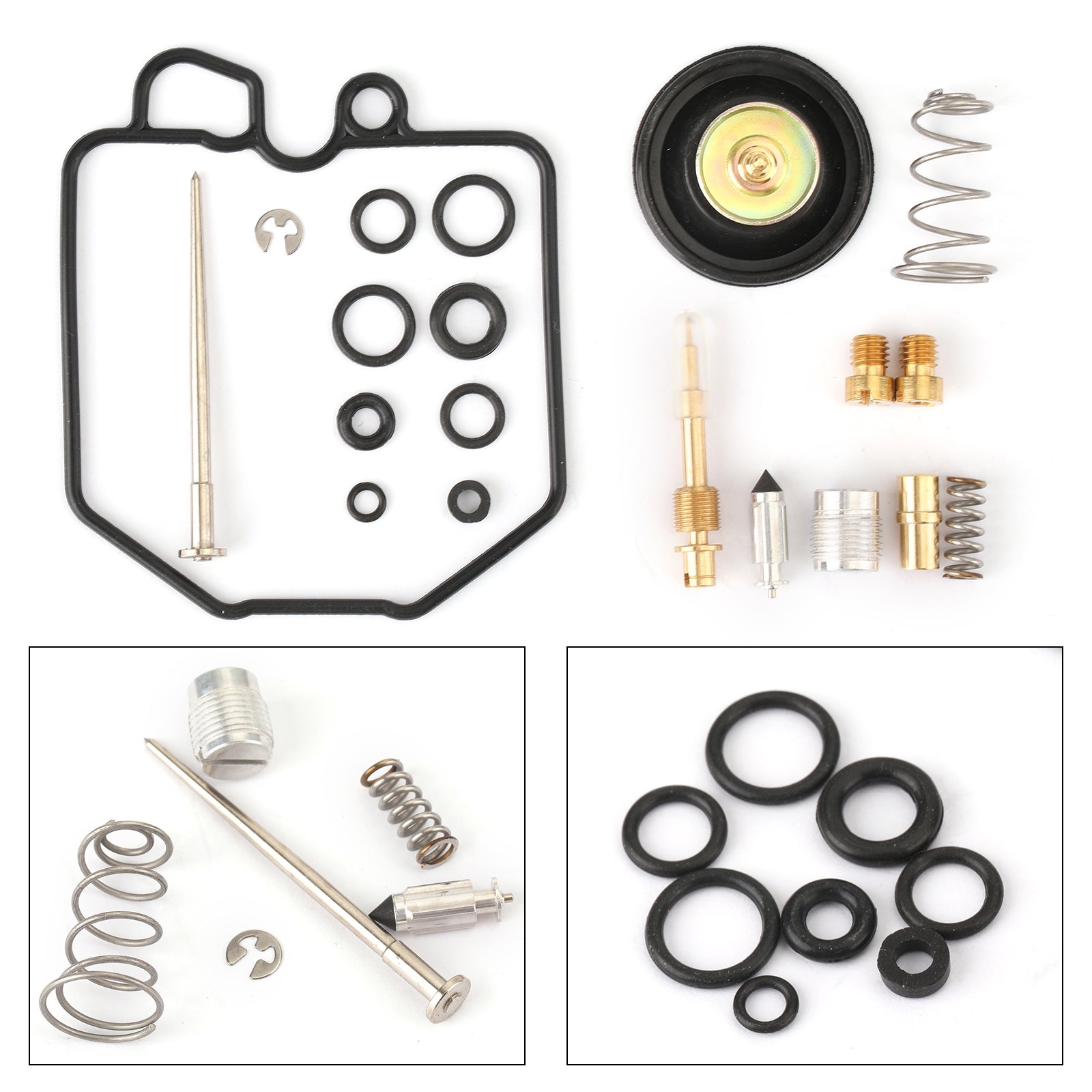 Luftavskjæringsventilsett karbonreparasjonssett For Honda CB750K 1980-1982 erstatt 18-2795 Generisk