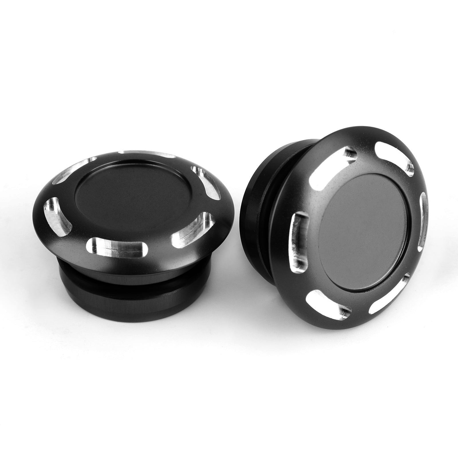 2x Billet Aluminium Frame Plug Cap voor Yamaha T700 Tenere 700 2019-2020 Generiek