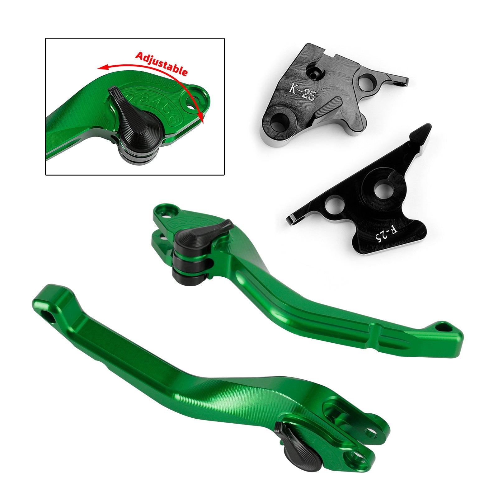 Kawasaki Ninja 250R 400 300R/Z300 Z250SL CNC Short Clutch Brake Lever