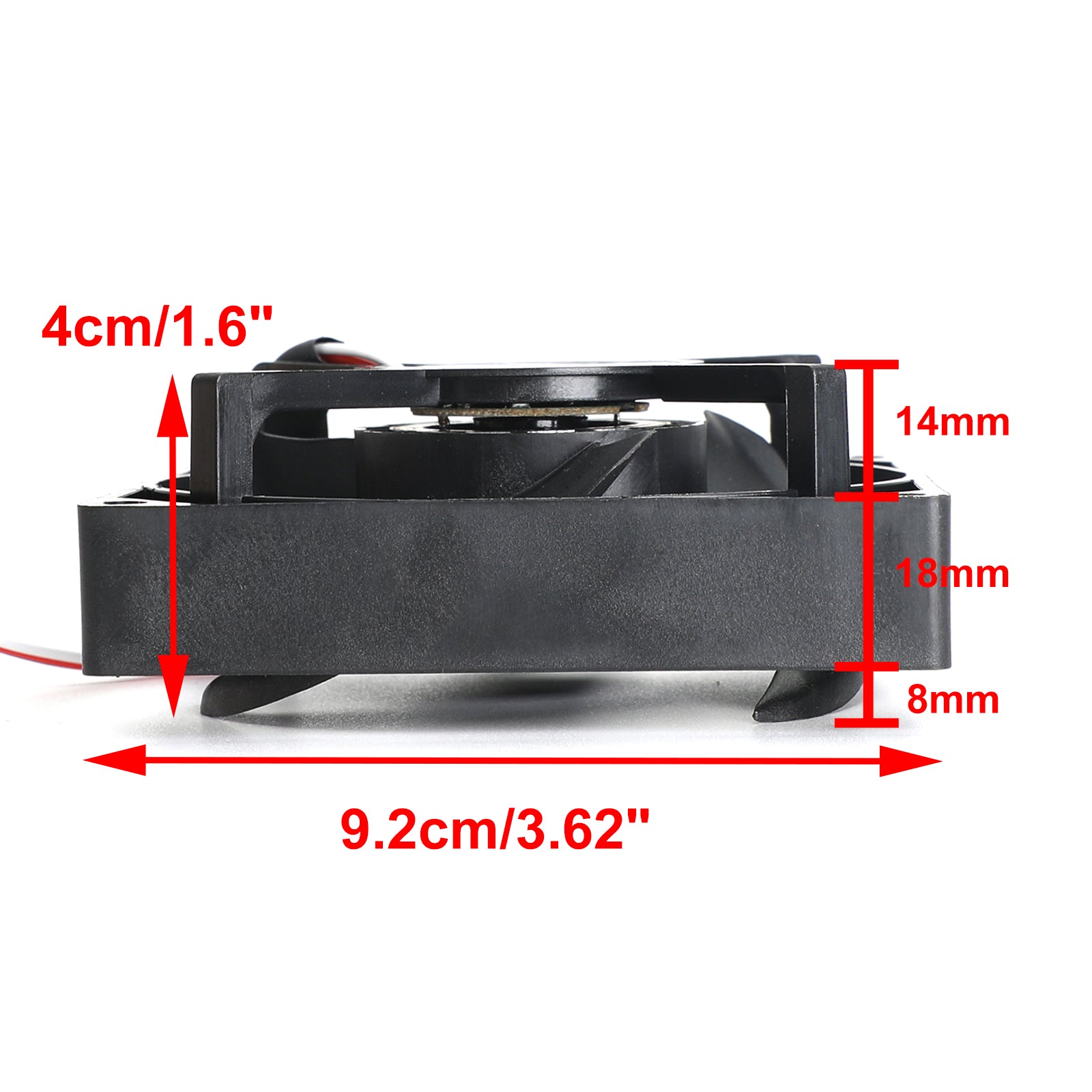 Ensemble de ventilateur de moteur rotatif de congélateur de réfrigérateur de DC12V 0.3A pour Samsung 3612JL-04W-S49