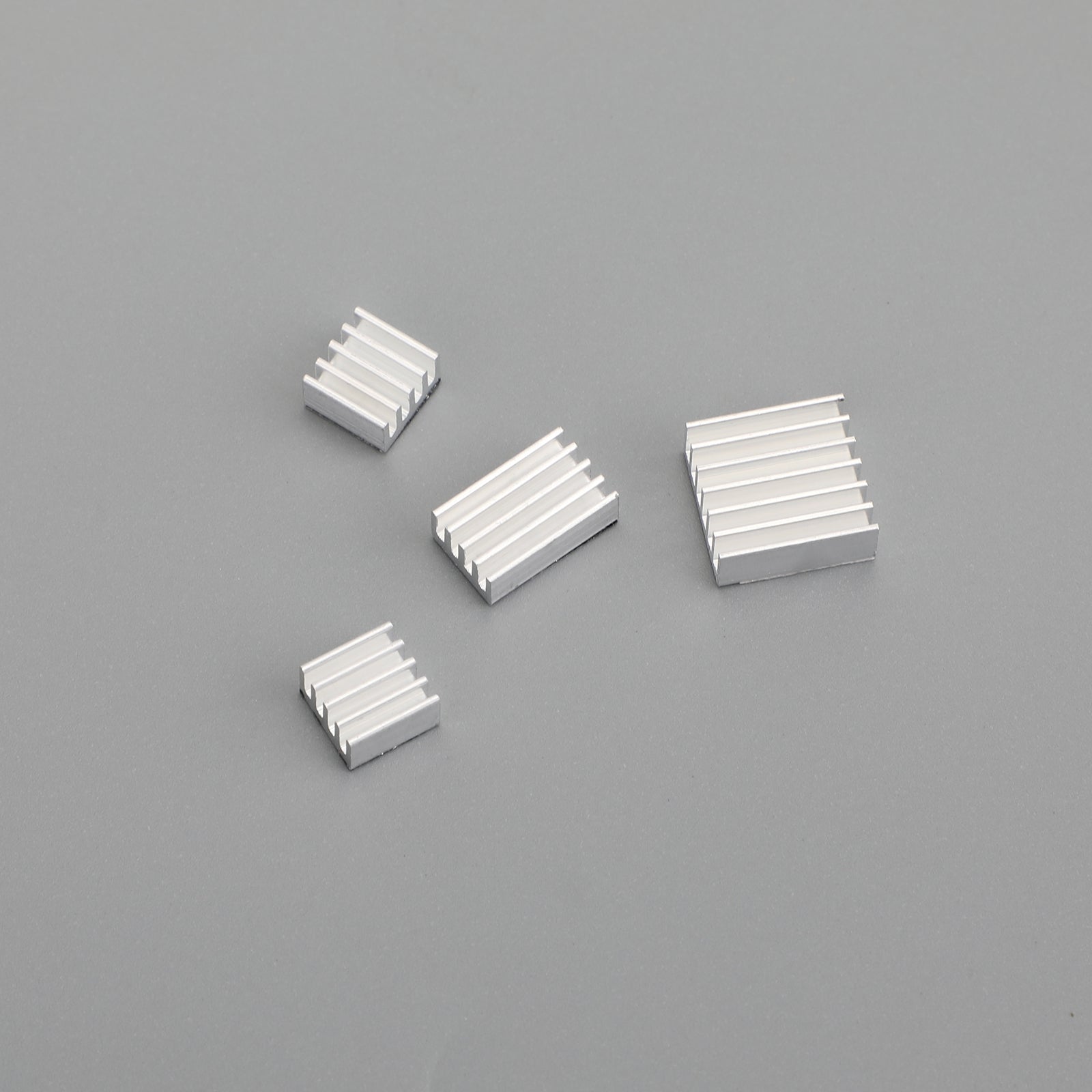 4PCS Radiator Cooler Kit Aluminum Heatsink for Raspberry Pi 4B with Sticker