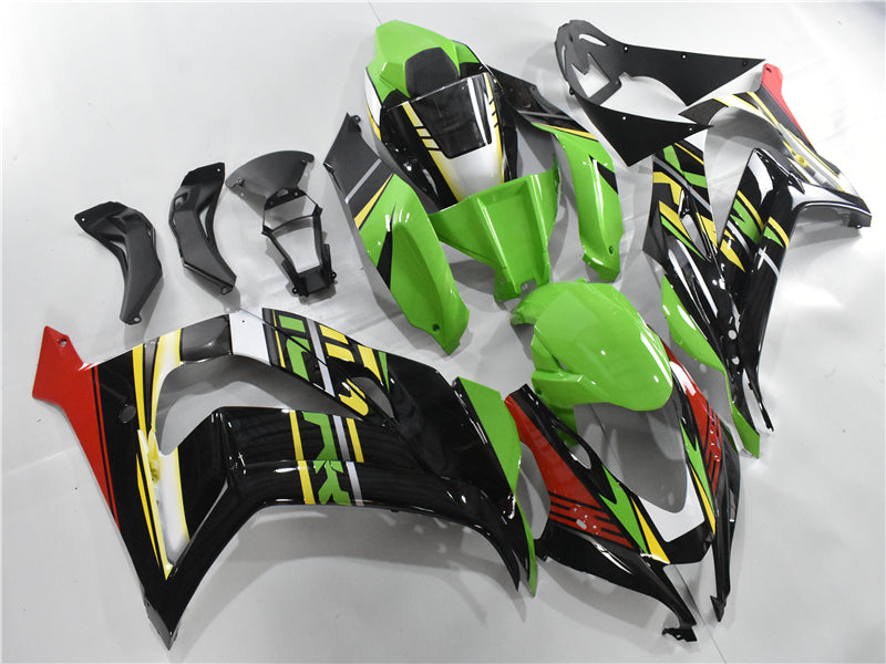 2016-2020 Kawasaki ZX10R Amotopart Injection Fairing Kit Bodywork Plastic ABS #117