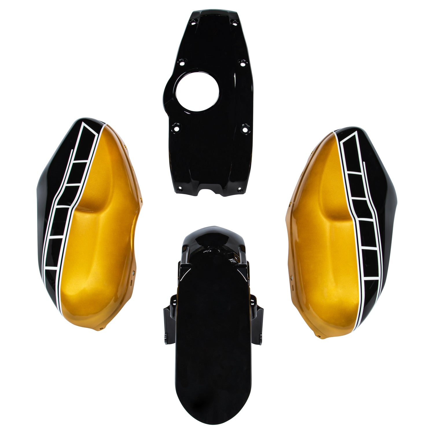 Kit de carénage de carrosserie en plastique ABS d'injection Yamaha XSR900 2016-2021 001#