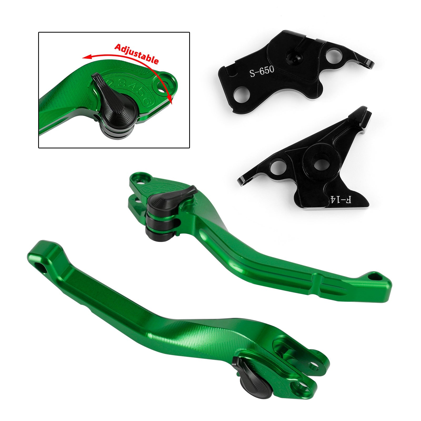 Yamaha YZF R1 R6 FZ1 FAZER R6S US/CA CNC Short Clutch Brake Lever