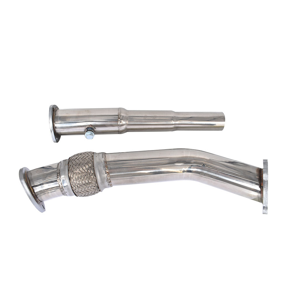 2003-2004 Volkswagen Jetta GL Sedan Wagon 4-deurs 1.8L I4 3 "Uitlaat Turbo Downpipe