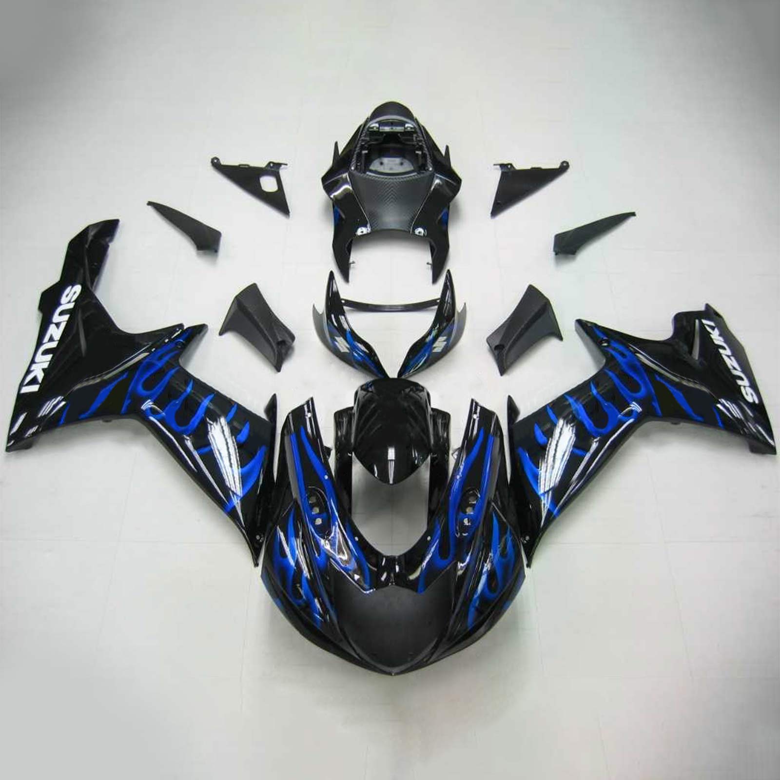 2011-2024 Suzuki GSXR 600/750 K11 Amotopart Injection Fairing Kit Bodywork Plastic ABS #101