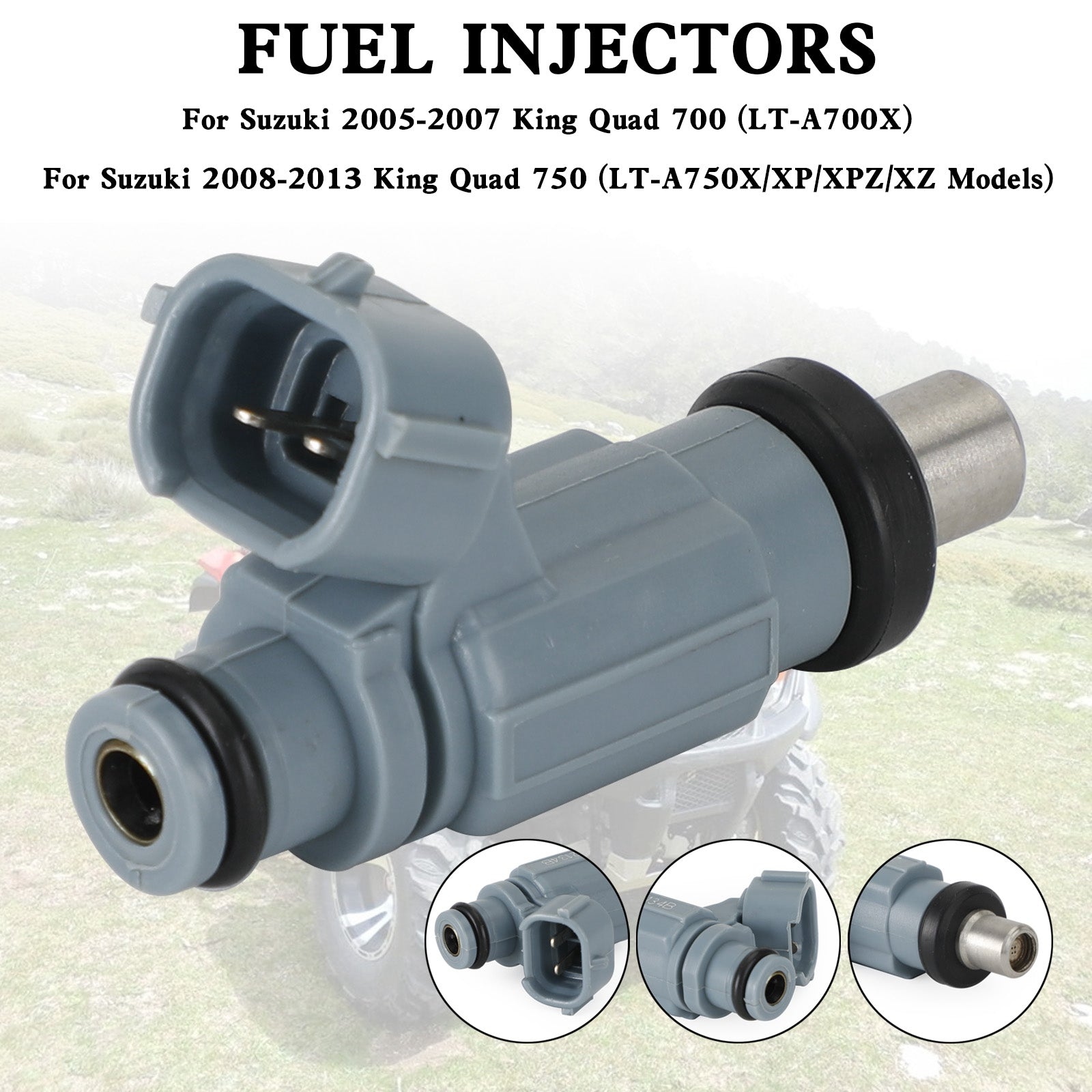 15710-31G01 Fuel Injector Nozzle For Suzuki King Quad 750 LT-A700 LT-A750 ATV