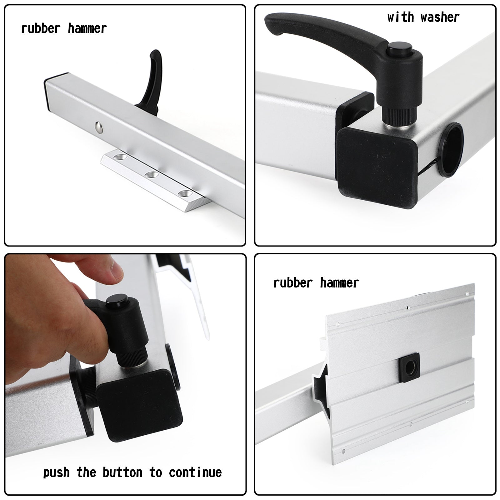 Pata de mesa para Rv, plegable, marina, ajustable, 360 grados, pata de mesa para autocaravana y autocaravana