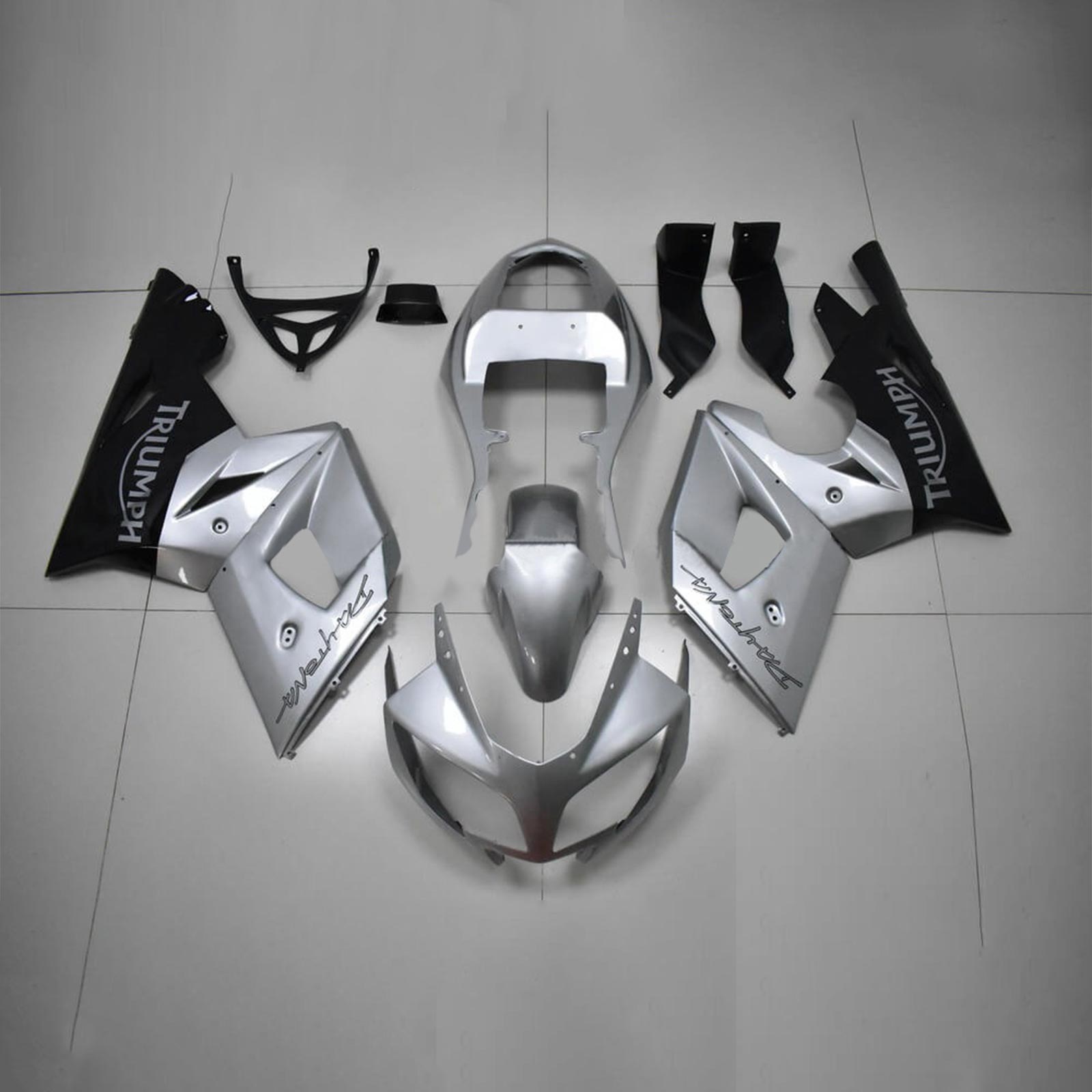 2002-2005 Triumph Daytona 600 Amotopart Injection Fairing Kit Karosseri Plast ABS #104