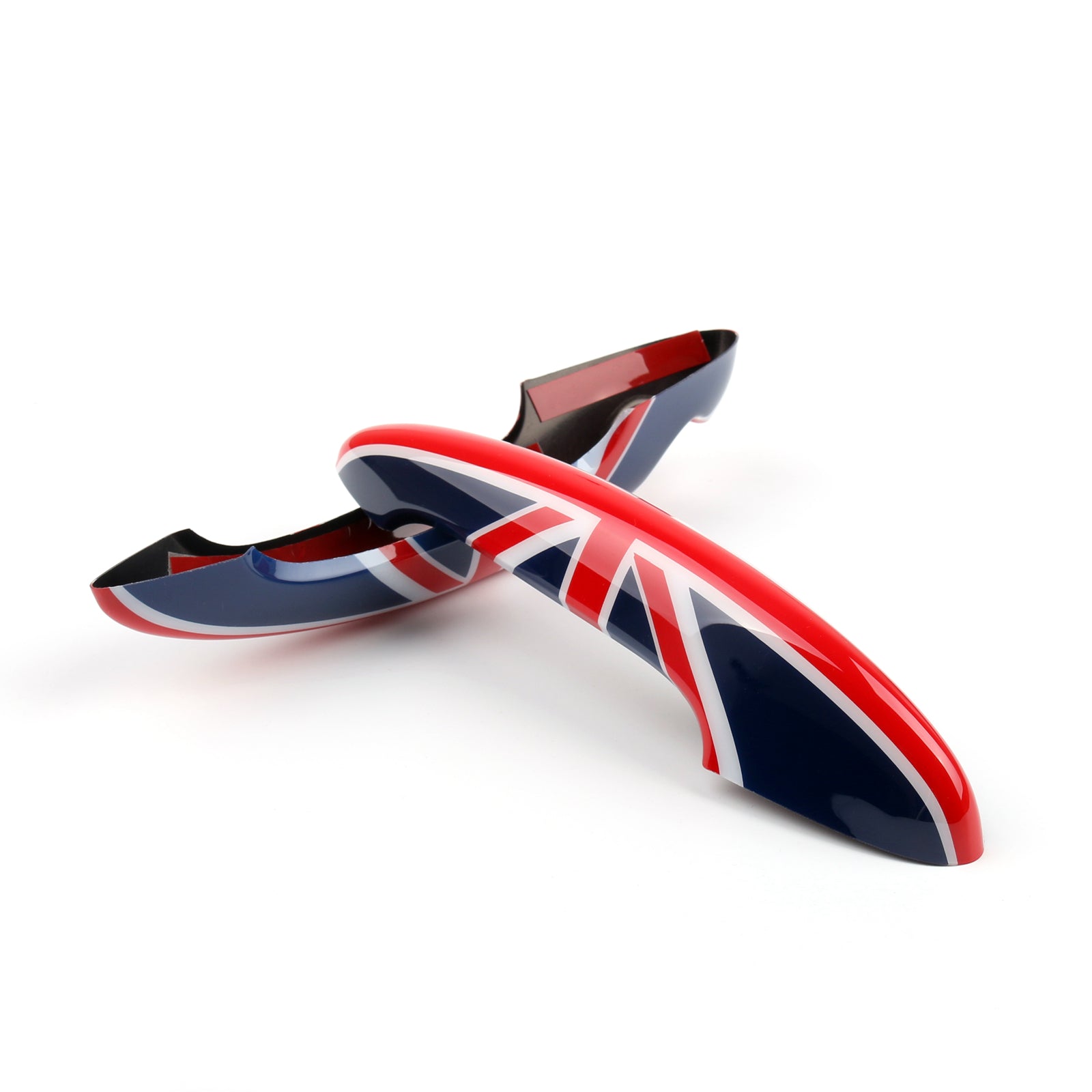 Mini Cooper R50 R52 R53 R55 Union Jack UK Flag Checkered Door Handle Cover Generic