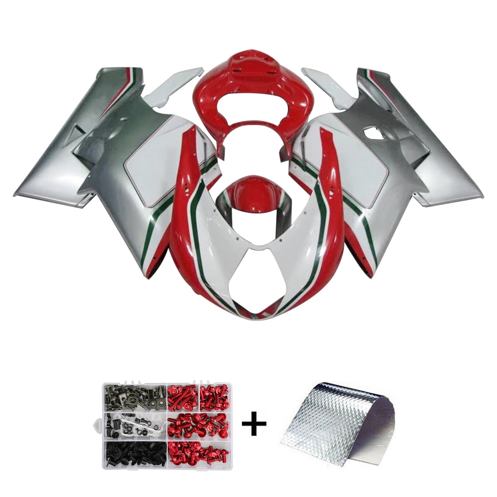 2005-2006 MV Agusta F4 1000 Kit de carenado Carrocería Plástico ABS