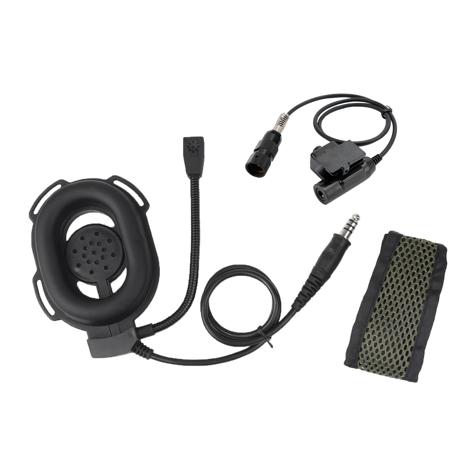 Voor AN/PRC148 PRC152 U329 Radio 6-Pin U94 PTT Z Tactische Bowman Elite II Headset