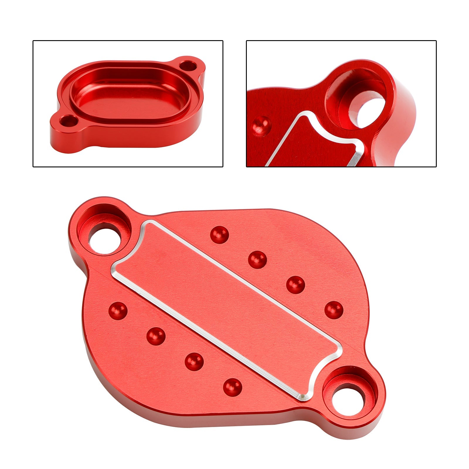 Couvercle de soupape de poussoir de capuchon de cylindre de moteur pour Honda Ct125 Cub Hunter Monkey rouge