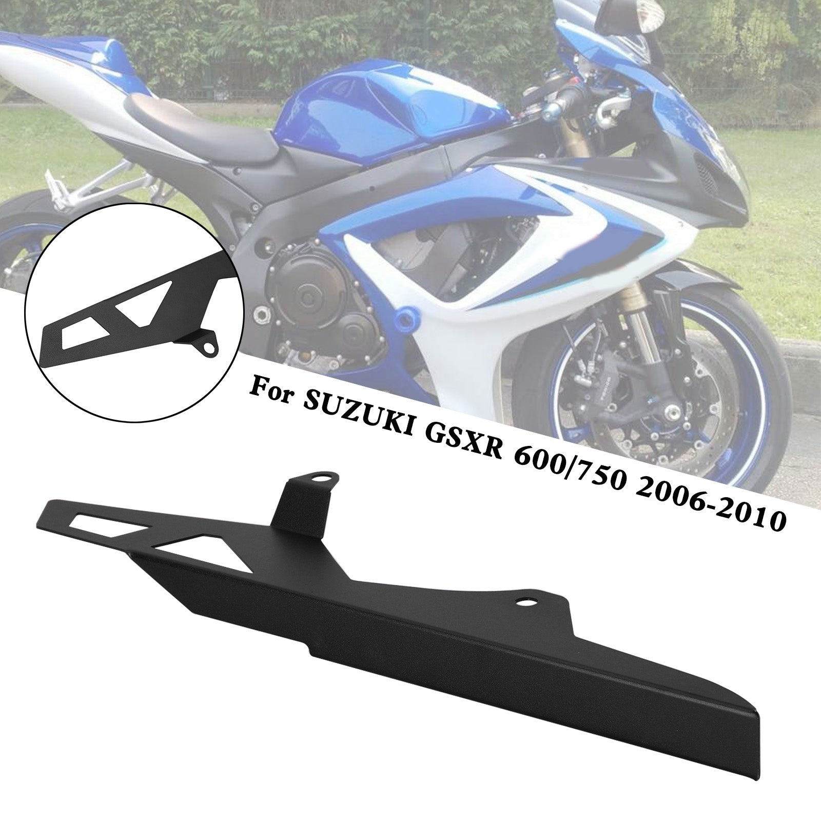 2006-2010 SUZUKI GSXR 600/750 SPROCKE CHAIN ​​GUARD Protector Cover