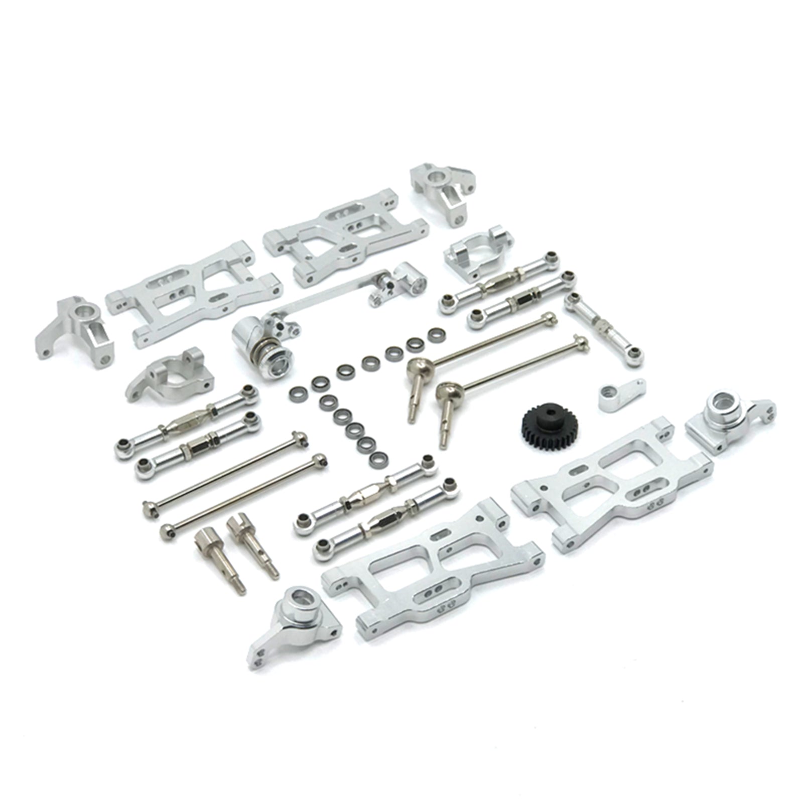 12Pcs Upgrades RC Parts Kit For Wltoys 144001 144002 124016 124017 124018 124019