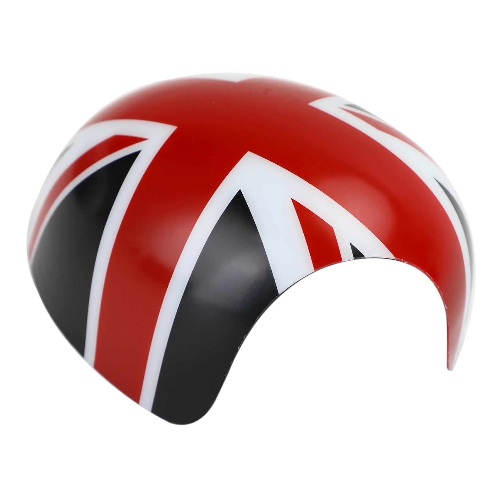 MINI Cooper R55 R56 R57 2 x Housses de rétroviseurs drapeau britannique Union Jack noir/rouge