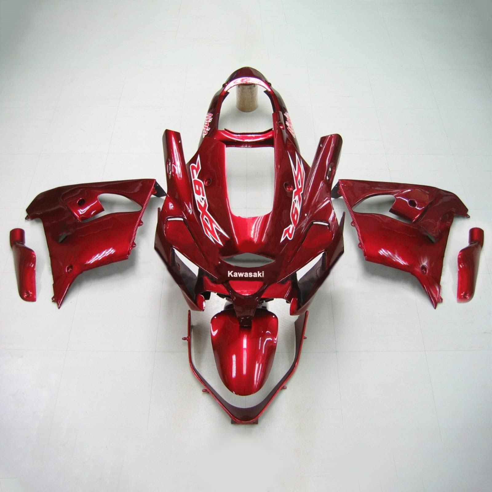 2000-2001 Kawasaki ZX9R Amotopart Injection Fairing Kit Bodywork Plastic ABS #113