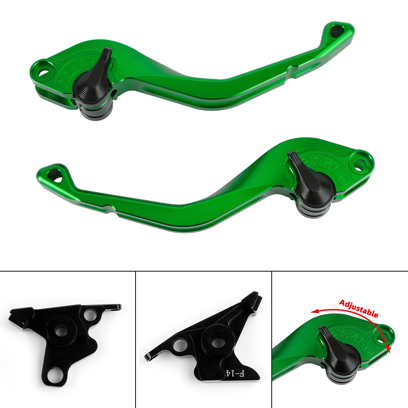 Kawasaki ZRX1100 ZZR1200 ZX7R ZG1000 CNC Short Clutch Brake Lever