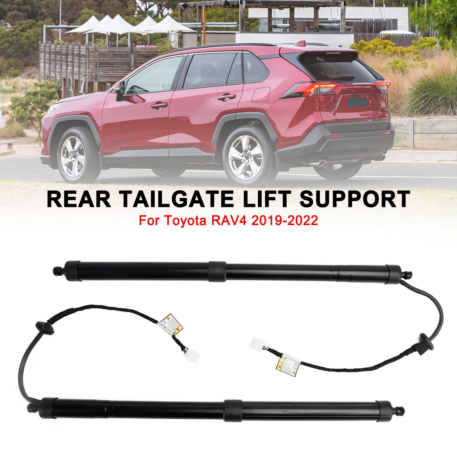 6892042020 2PCS Rear Tailgate Hatch Lift Support fit Toyota RAV4 2019-2022