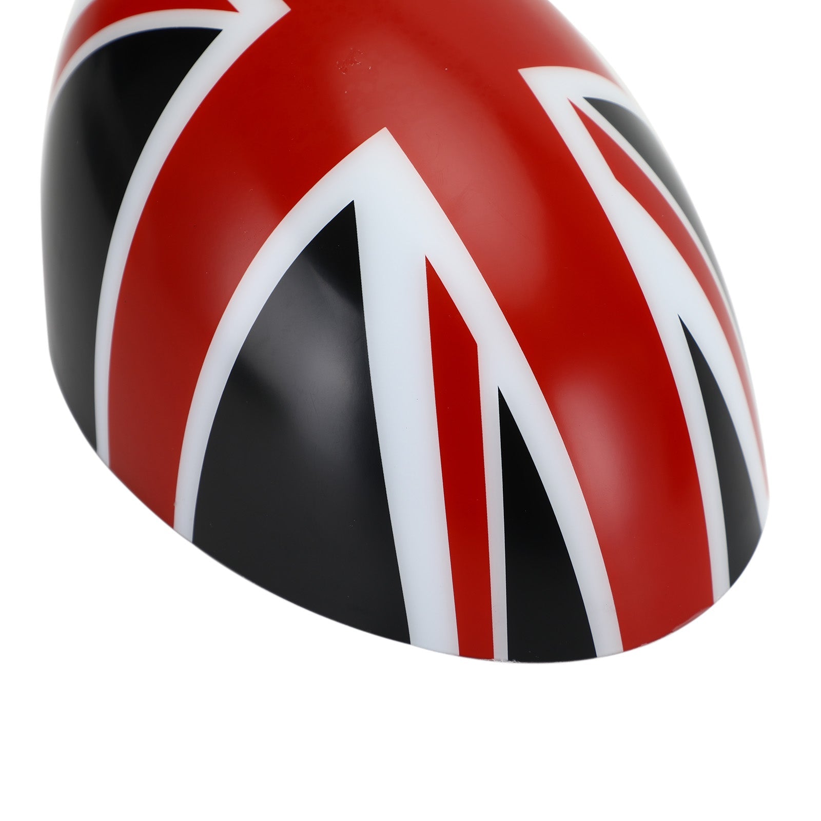 MINI Cooper R55 R56 R57 2 x Housses de rétroviseurs drapeau britannique Union Jack noir/rouge