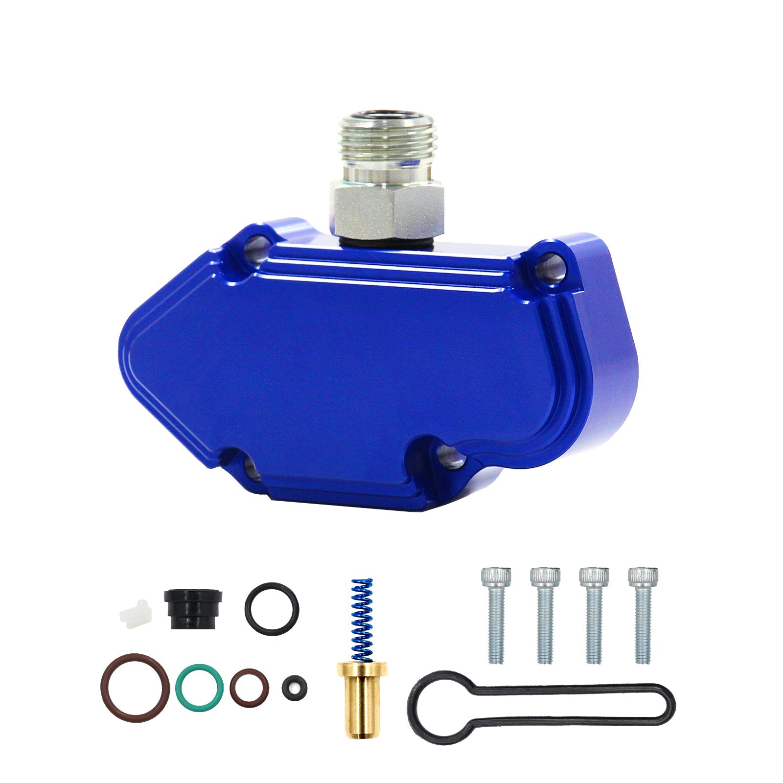 Ford Powercourse 6.0L 2003-2007 Kit de ressorts bleus avec boîtier régulateur de carburant