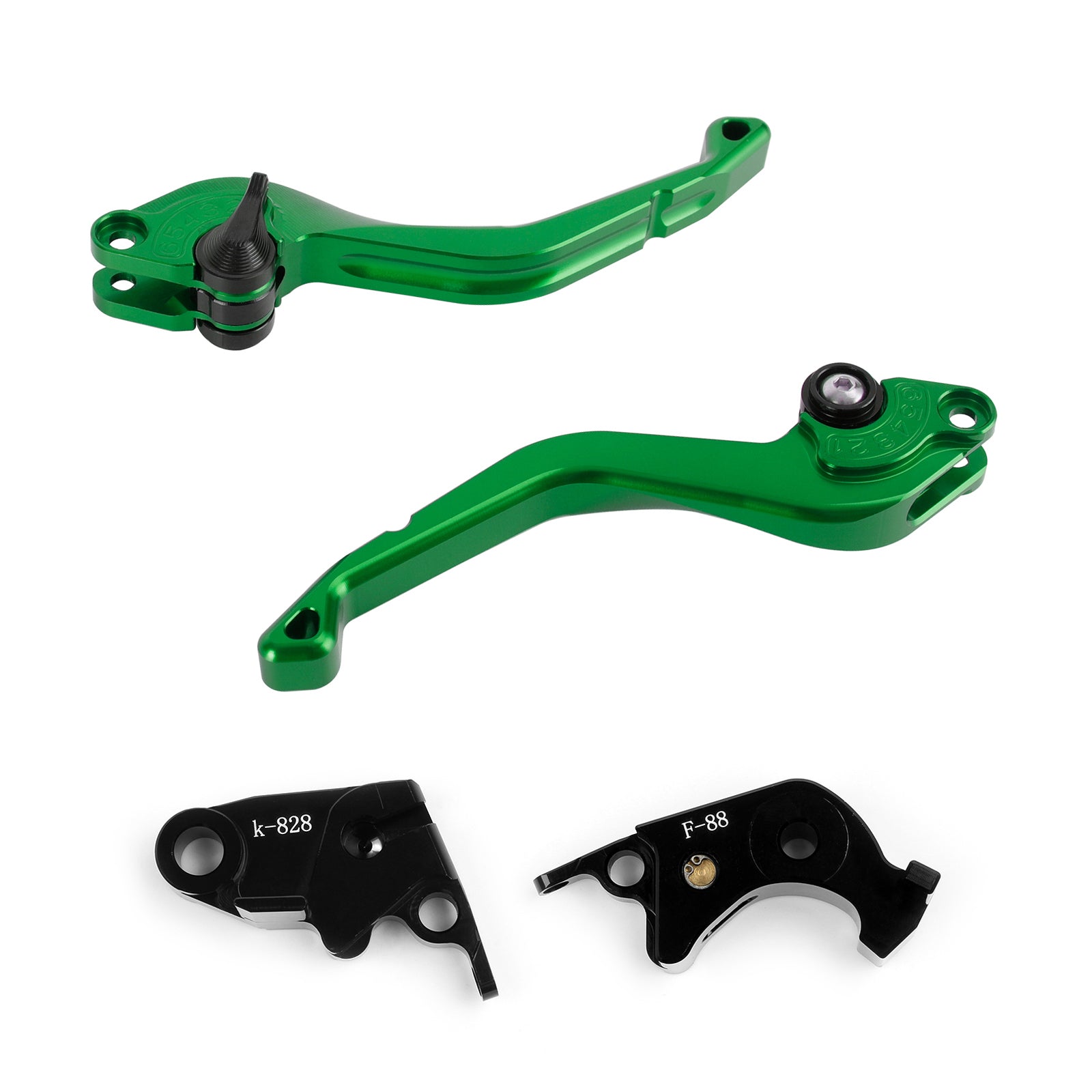 Kawasaki Z750R Z1000 ZX10R ZX6R/636 CNC Short Clutch Brake Lever