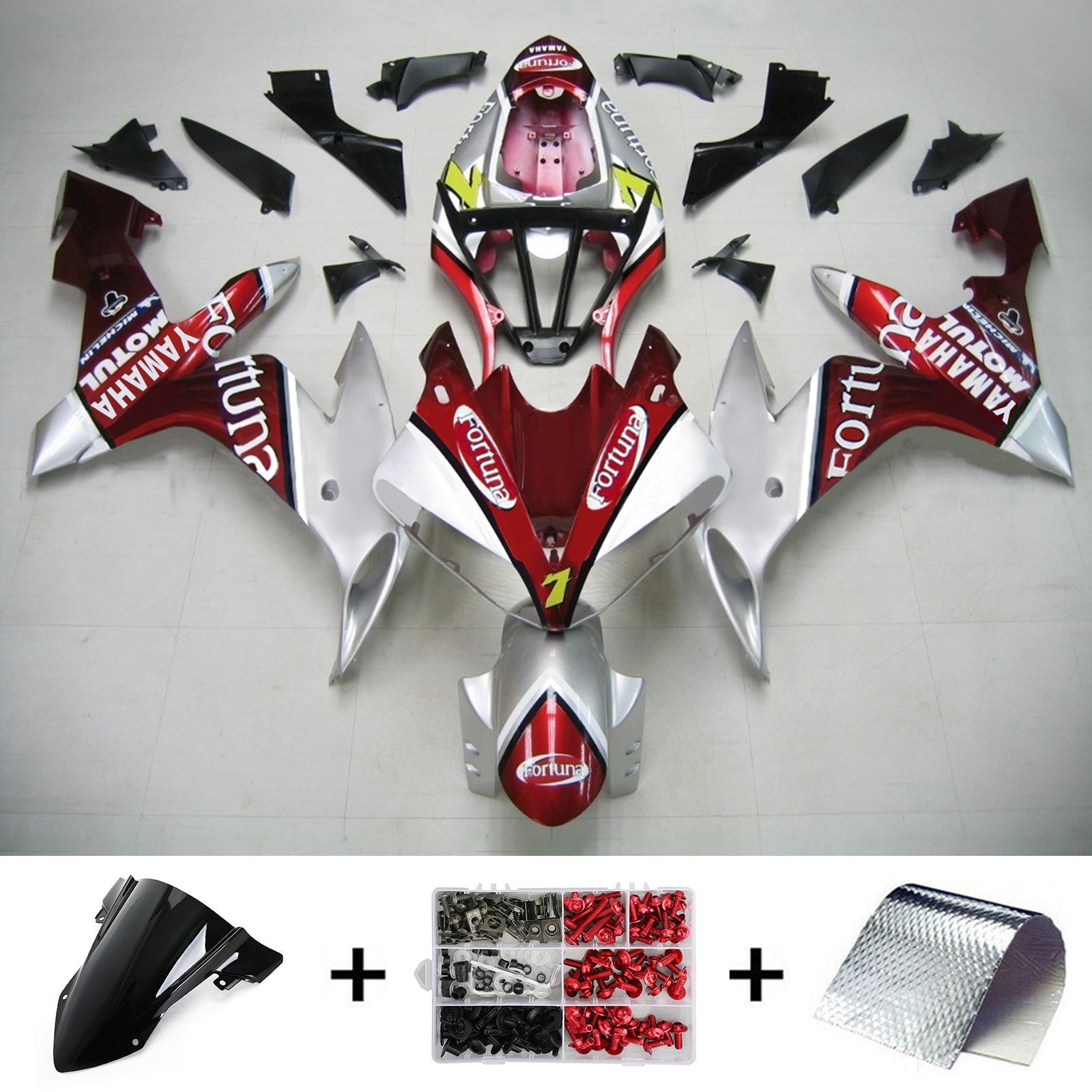 2004-2006 Yamaha YZF 1000 R1 Kit de carénage générique