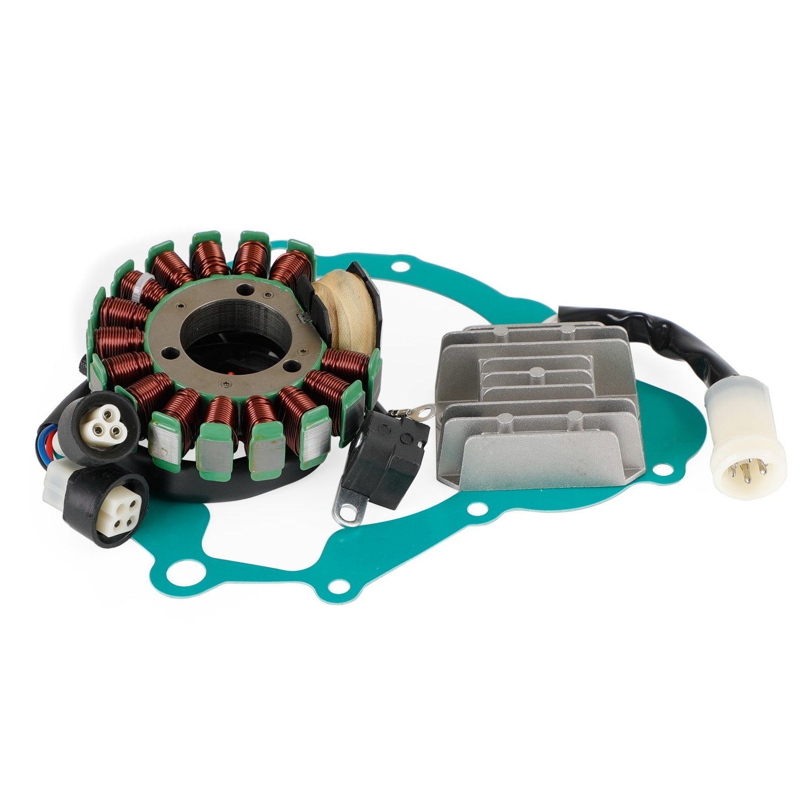 Generator Stator Regulator Gelijkrichter Pakking Voor Yamaha MOTO-4 225 250 86-1991 Fedex Express Generieke