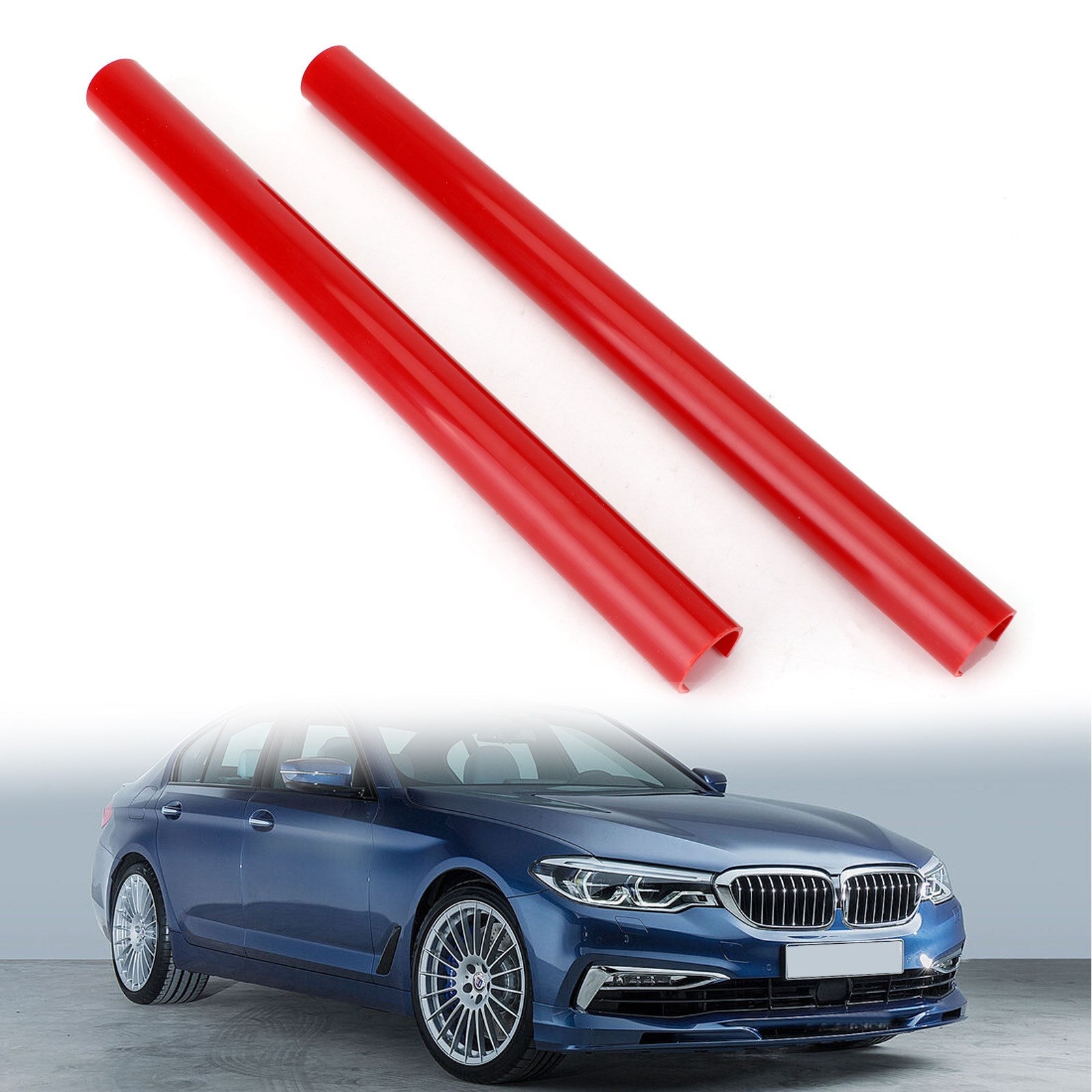 #B Kleur Ondersteuning Grill Bar V Brace Wrap Voor BMW G01 G02 G05 G06 G07 G30 G38 Blauw generiek