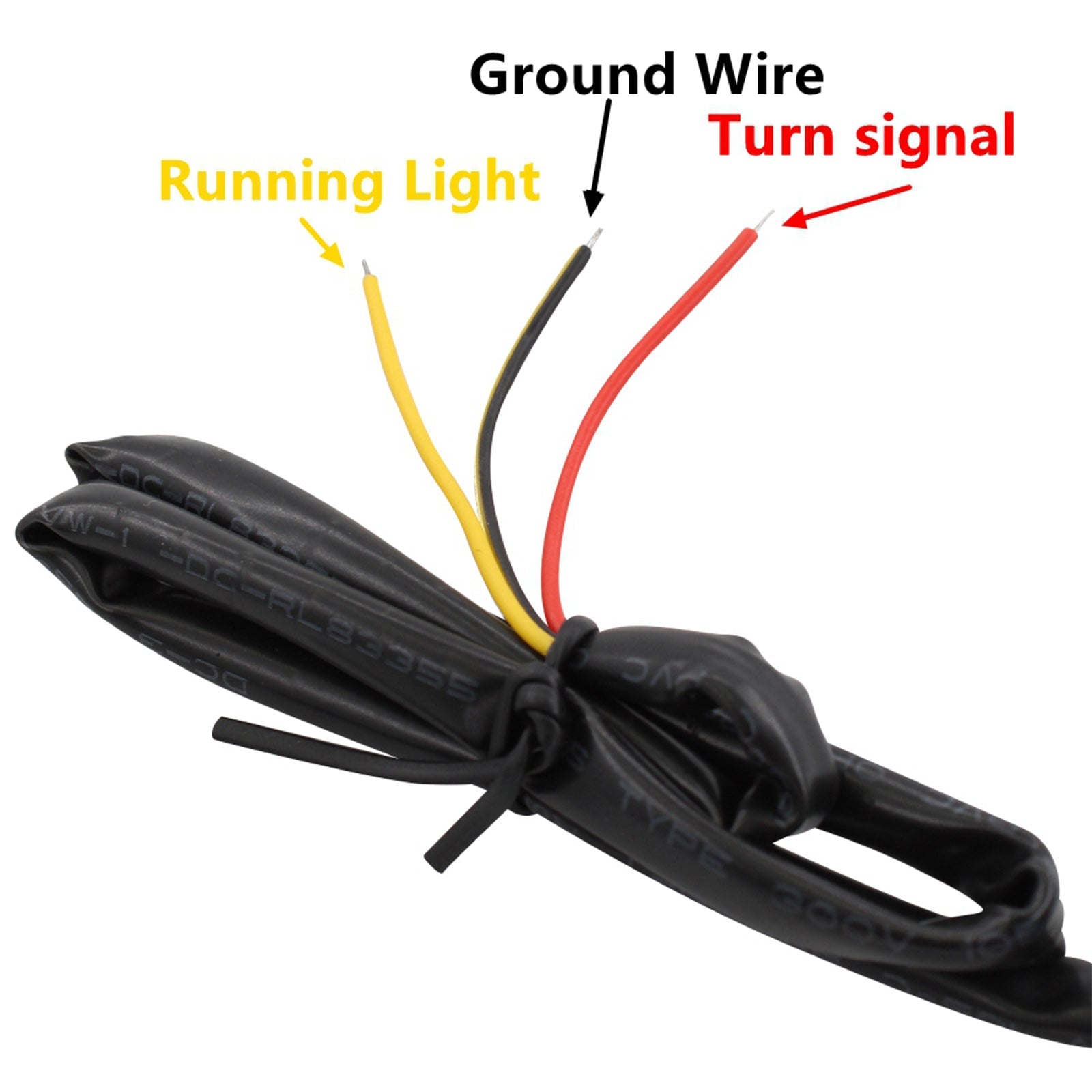 LED Rear Mini Turn Signal Indicator For Sportster Touring Dyna Softail