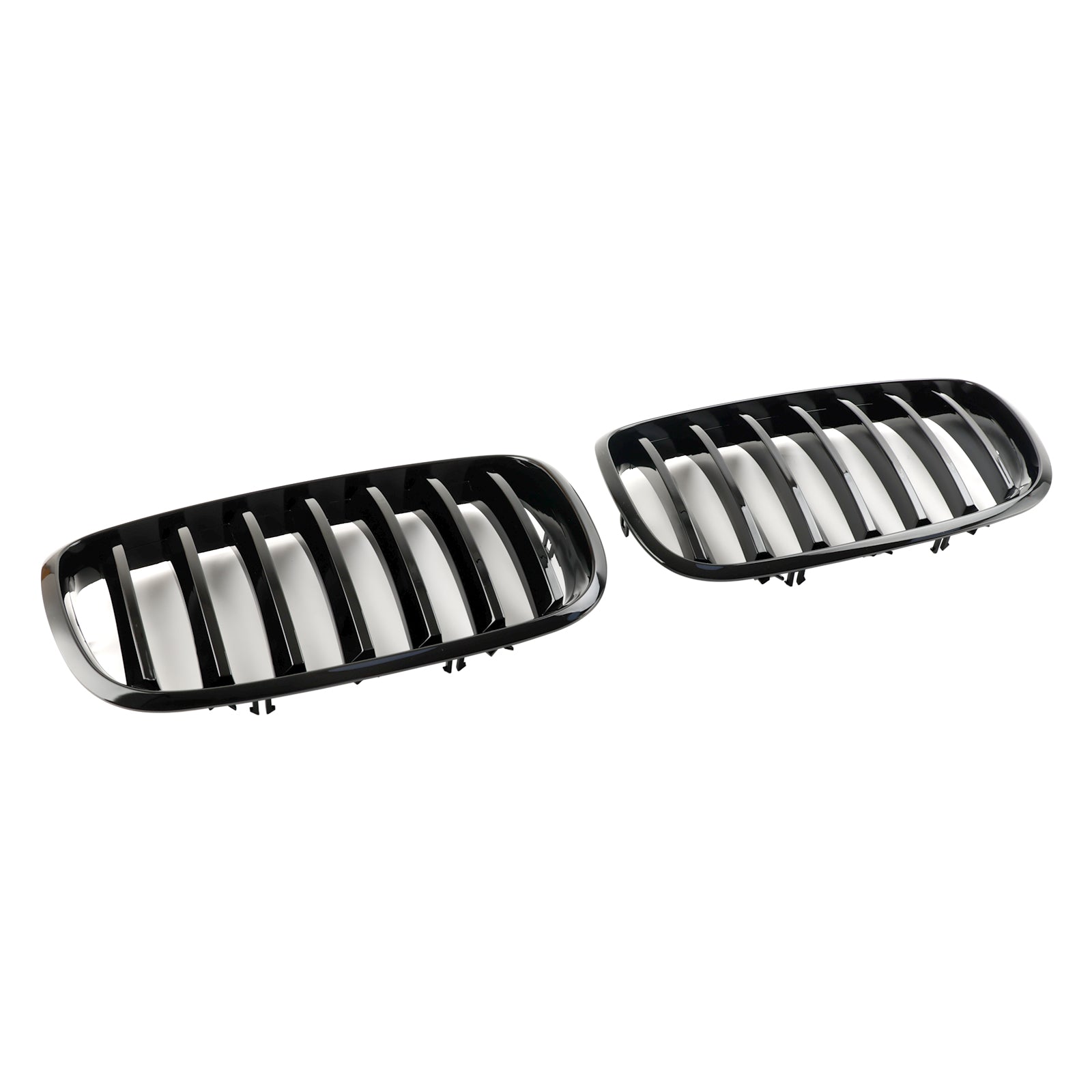 2007-2013 BMW X5 E70 / 2009-2013 X5 M (E70) Voorbumper Niergrille Grill Glanzend Zwart