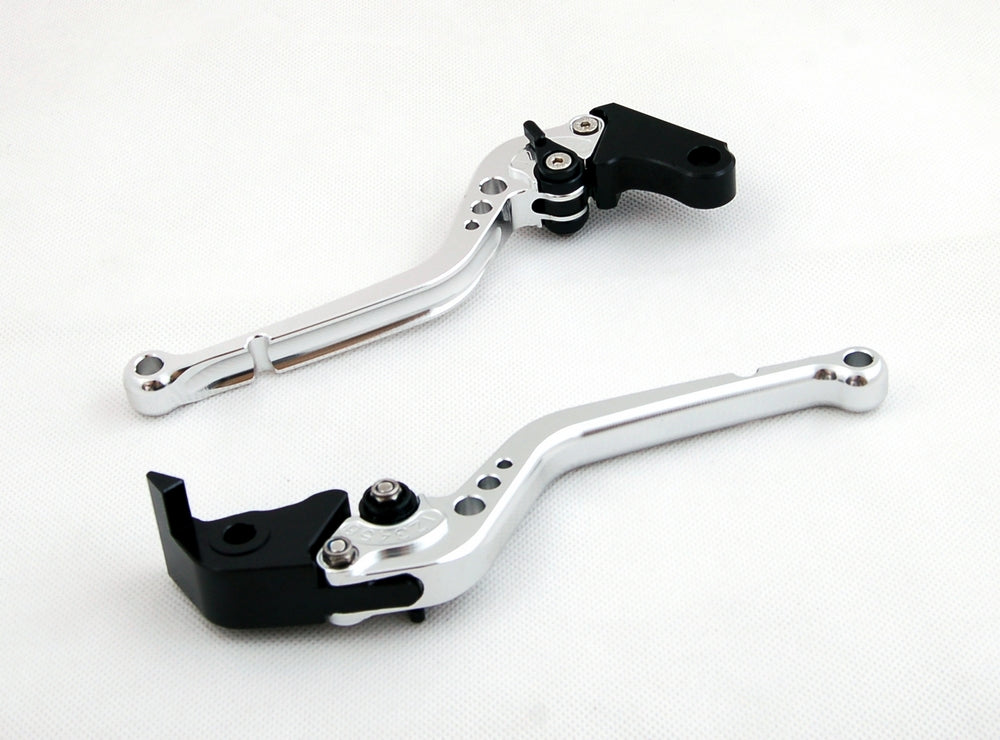 Leviers d'embrayage de frein longs pour Honda CB1000R 08-14 CBR1000RR/FIREBLADE 04-07 noir générique