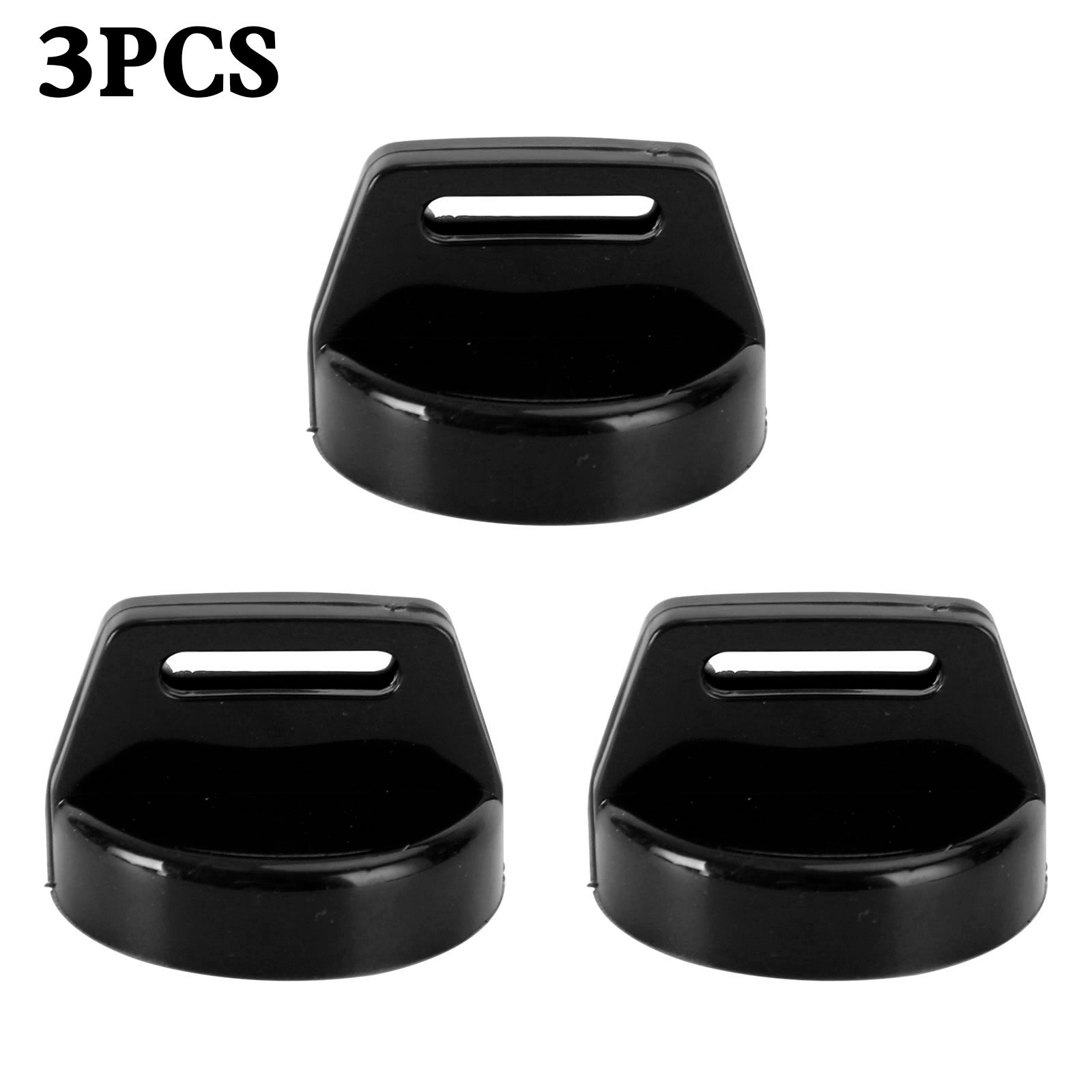 3x Key Cover 5433534 5431964 For Polaris Sportsman RZR Ranger XP Magnum Black