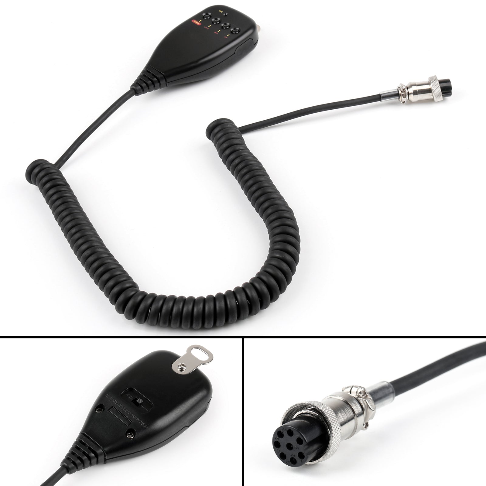 1Pcs MC-44 Car Mic Microphone For Kenwood TM-231 TM-231A TM-241 TM-331A Radio