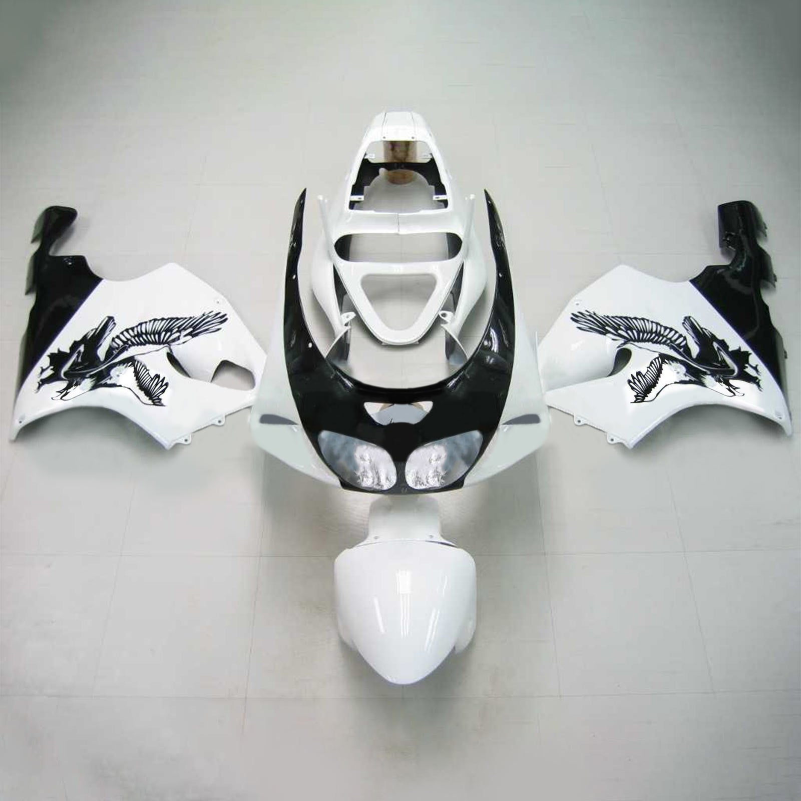 1996-2003 Kawasaki ZX7R Injection Fairing Kit Bodywork Plastic ABS